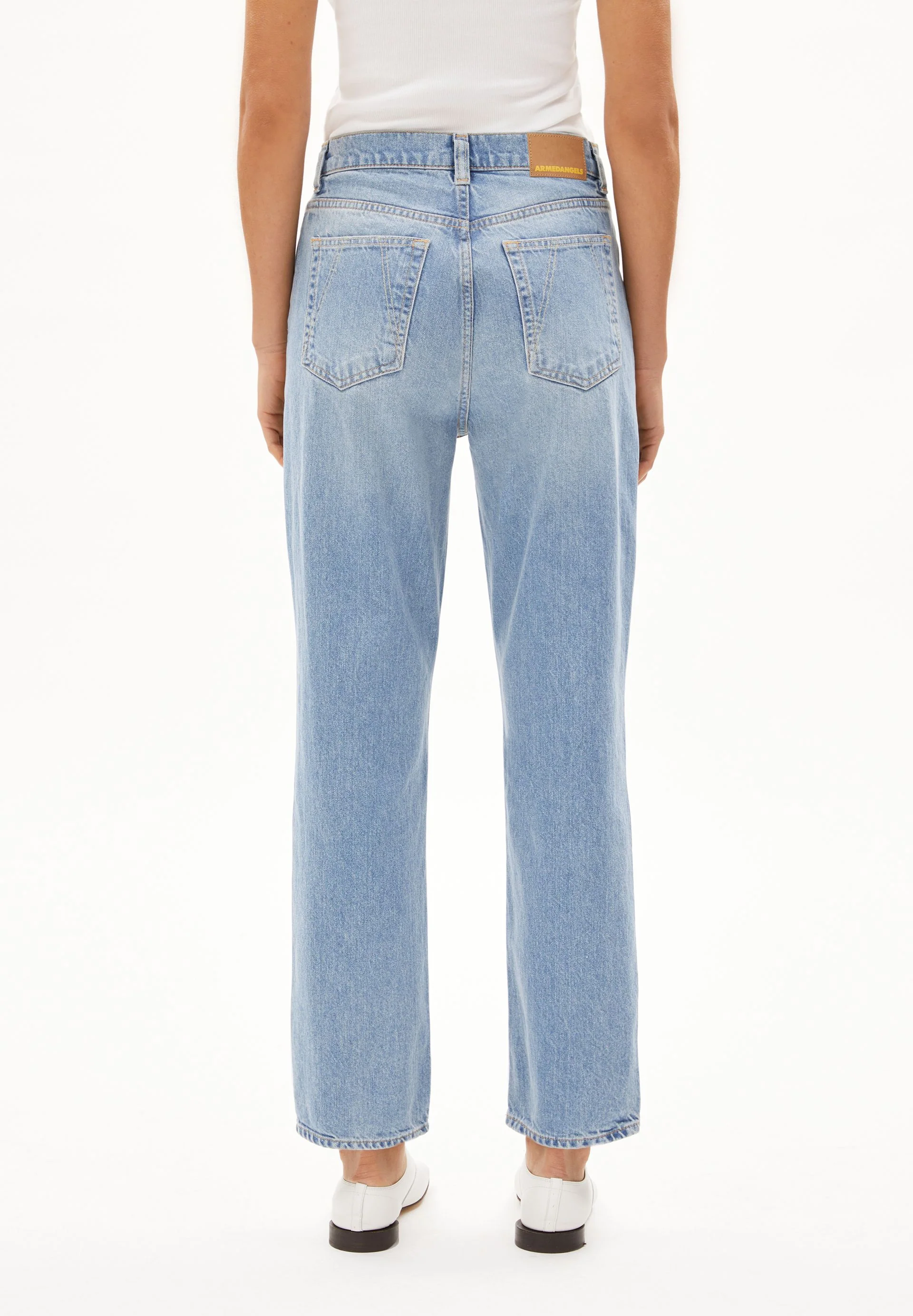 AAIKALA HIGH WAIST STRAIGHT JEANS | andromedar - Image 2