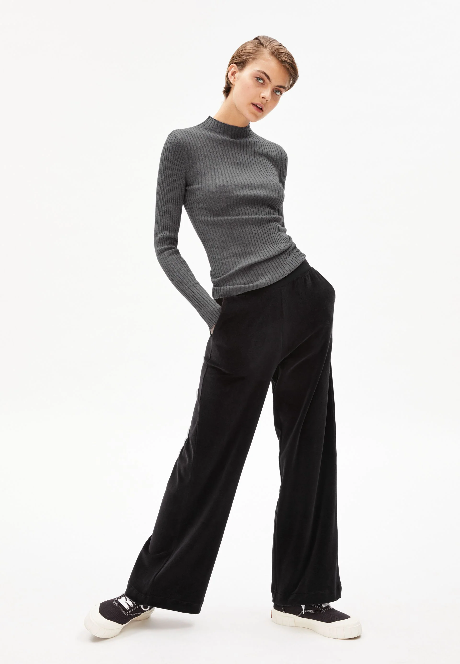 ALAANIA | mid grey melange - Image 5