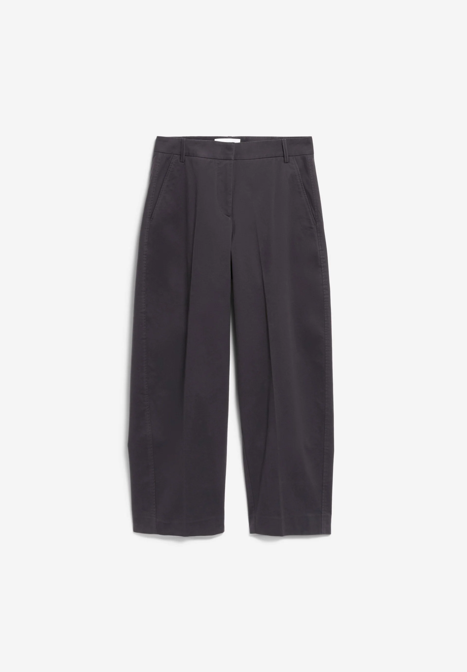 BARREL LEG TWILL PANT