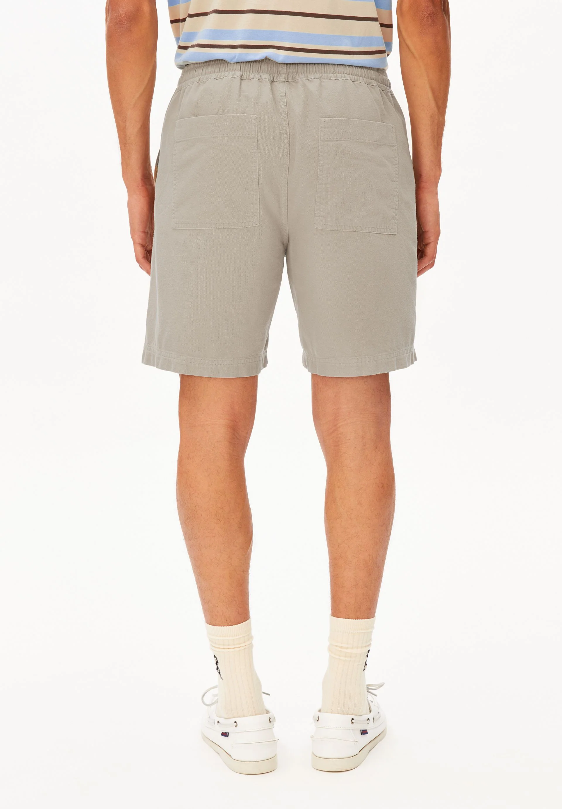 BAUMWOLL-LEINEN SHORTS | sandstone - Image 2