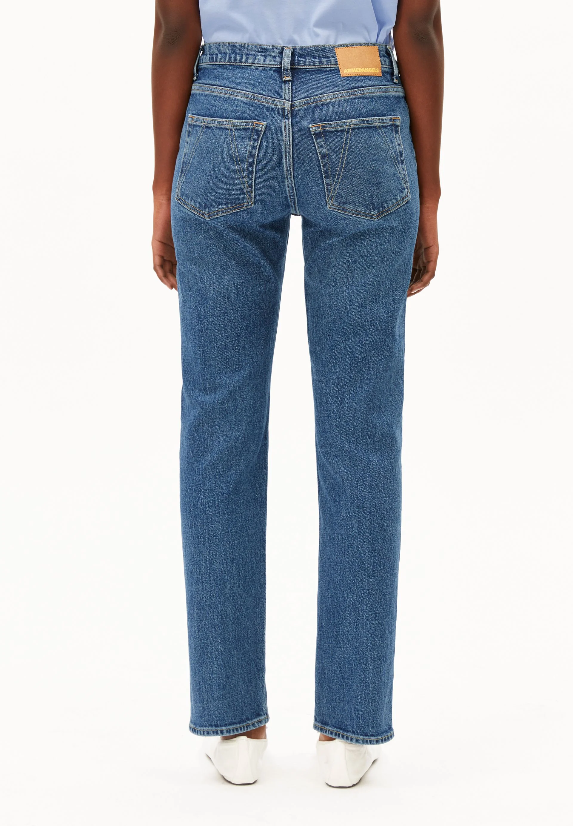 CARENAA MID WAIST STRAIGHT JEANS | atmospheric - Image 2
