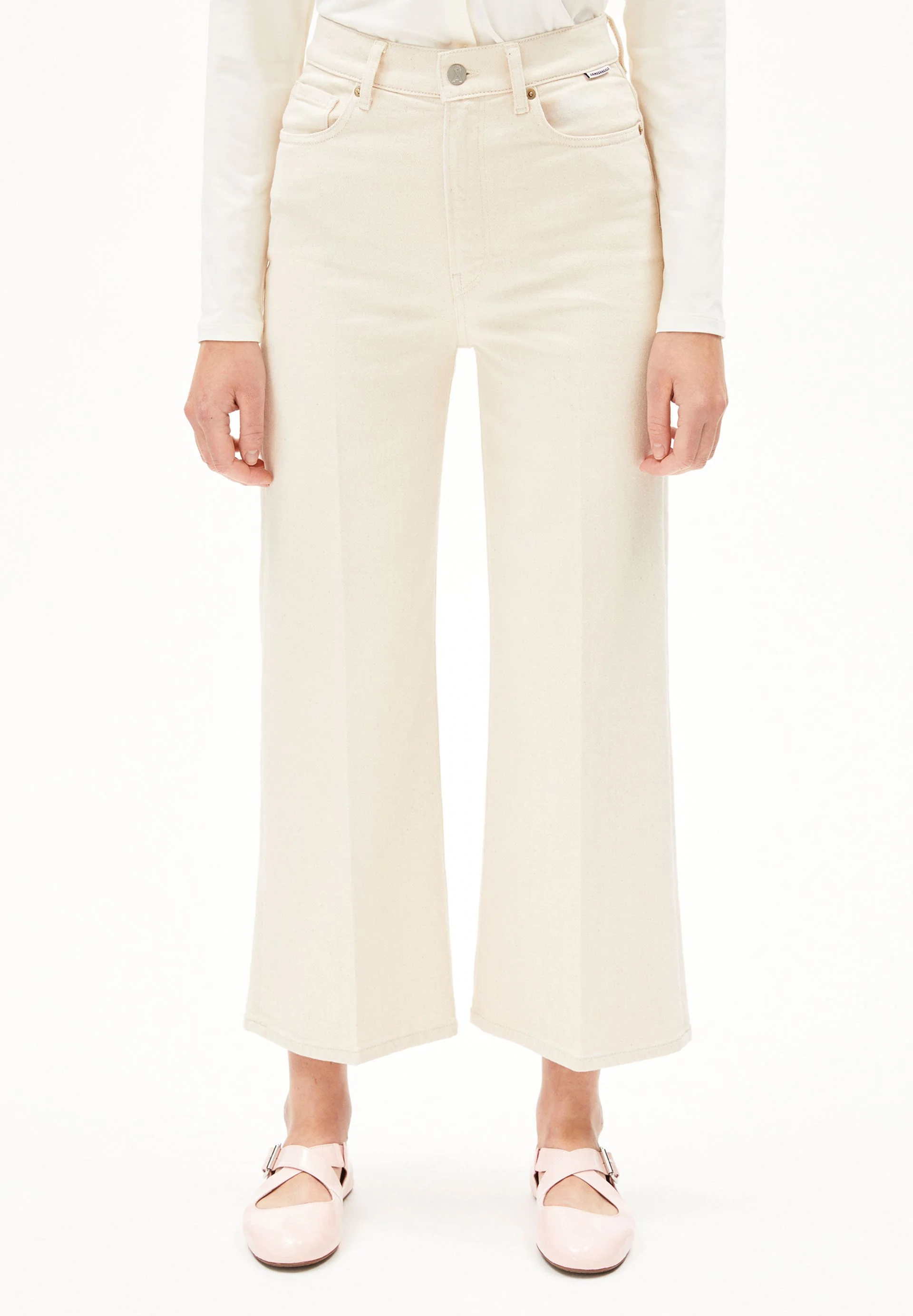MURLIAA CROPPED WIDE JEANS | undyed