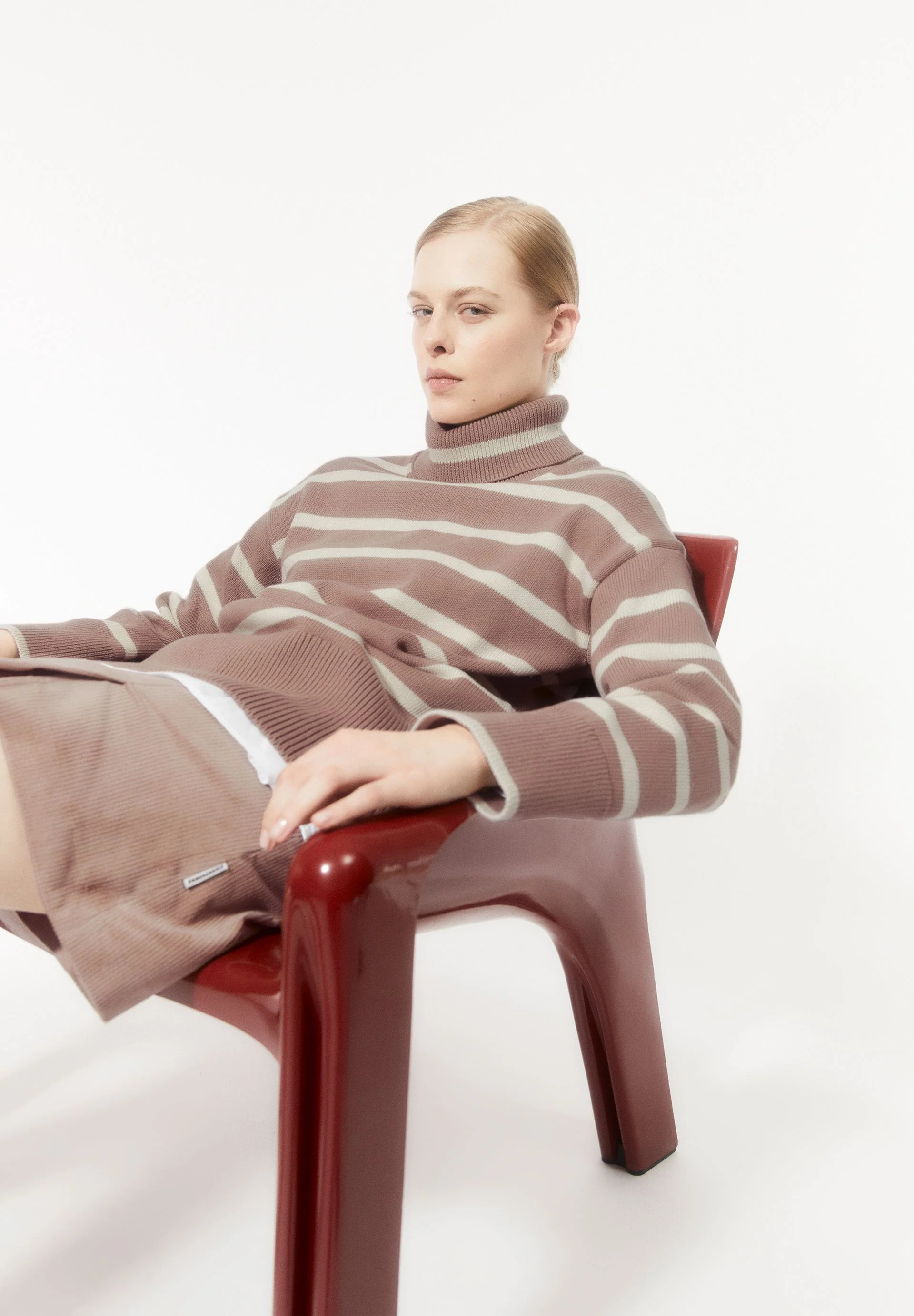 CHANAA STRIPES | cinnamon dust-oatmilk - Image 4