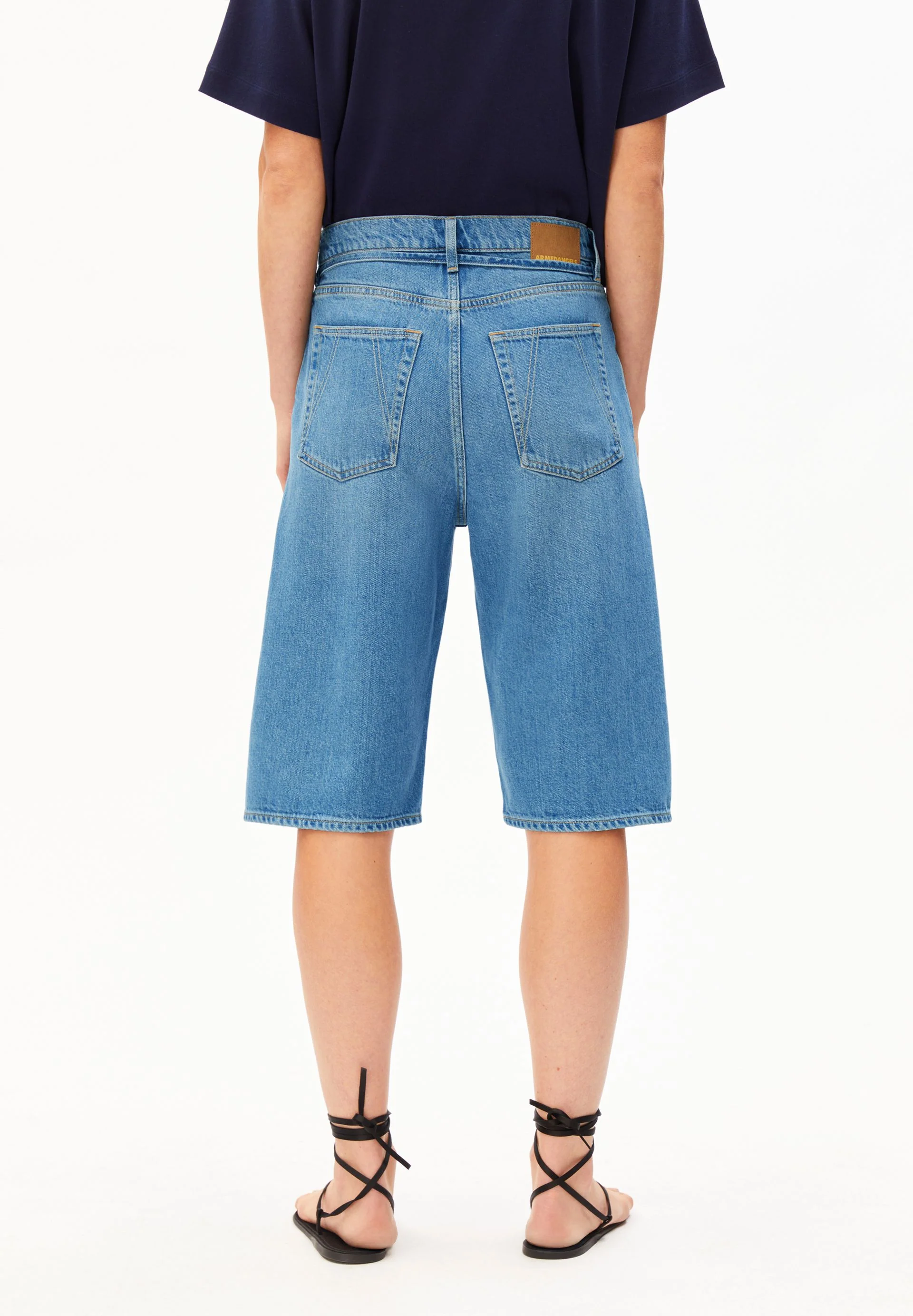 DAANY LOW BAGGY JEANS-SHORTS | laguna - Image 2