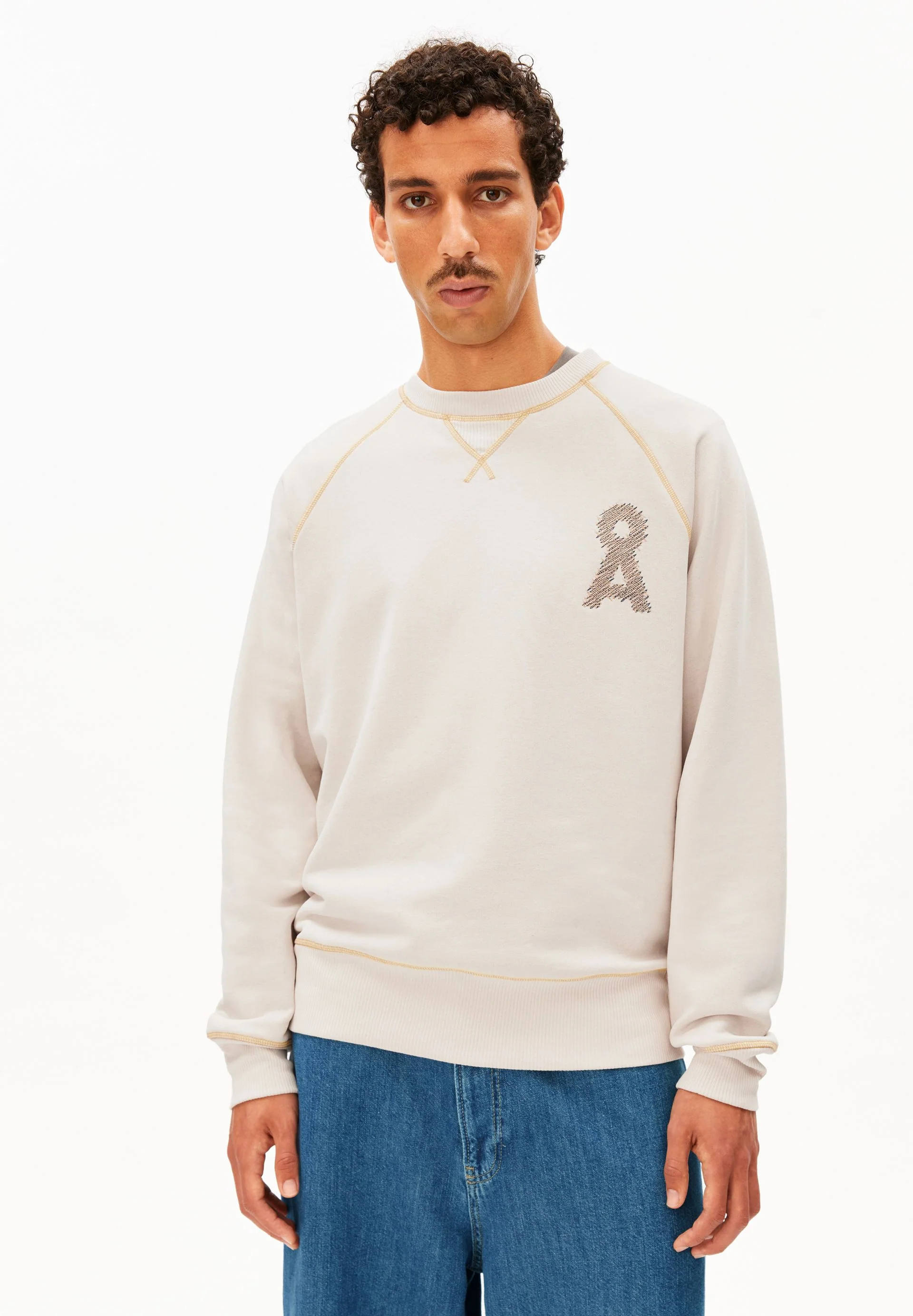 DENIM BLEND MEL SWEATSHIRT