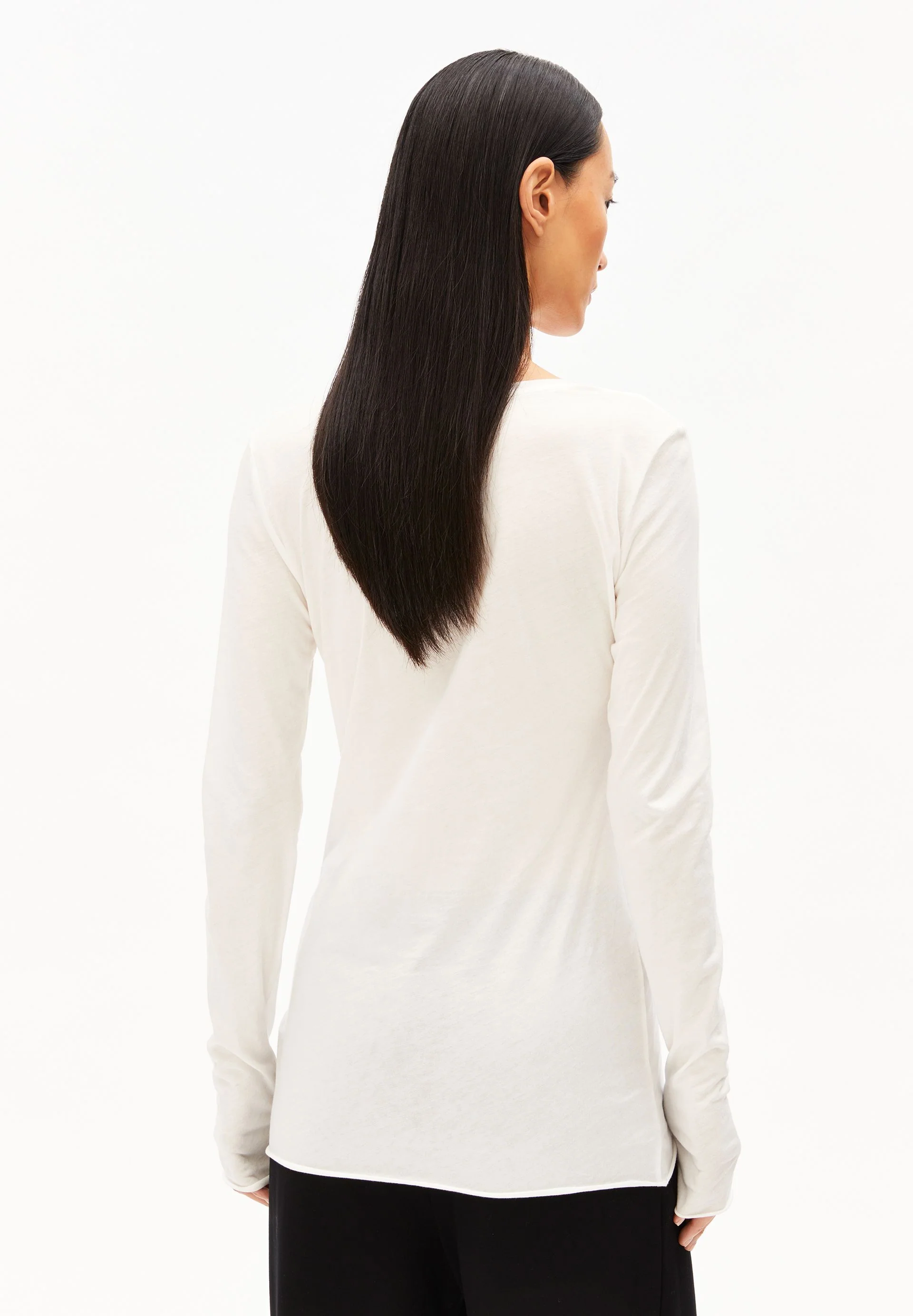 EINIAARA SOFT LANGARMSHIRT | off white - Image 2