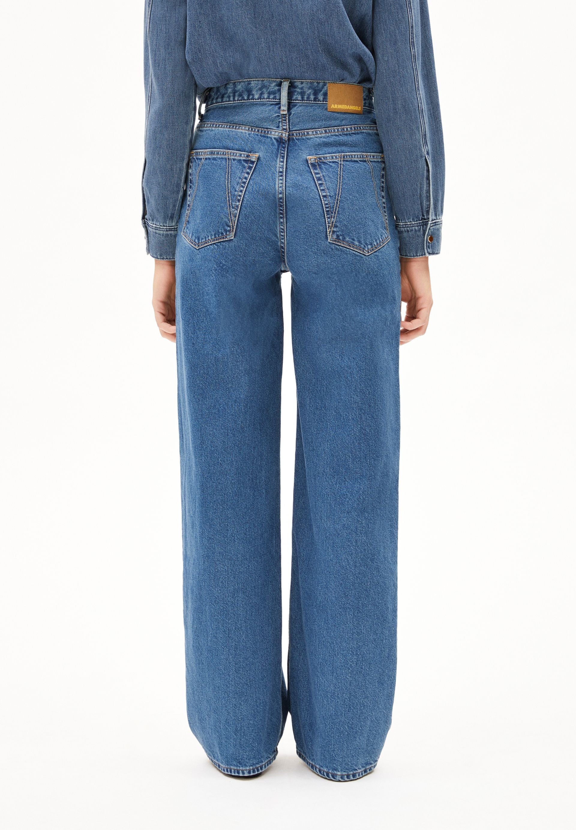ENIJAA HIGH WAIST WIDE JEANS | daydream - Image 2