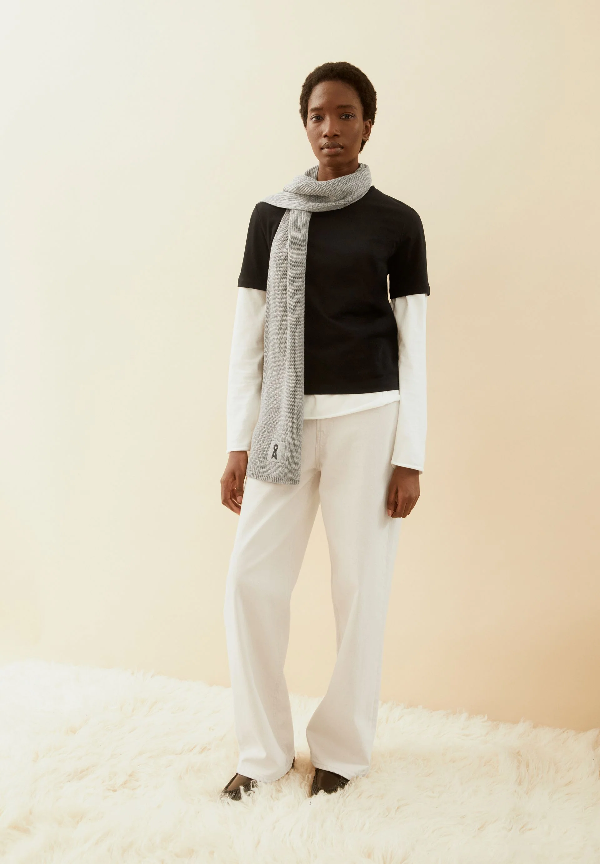 ENIJAA HIGH WAIST WIDE JEANS | undyed - Image 4