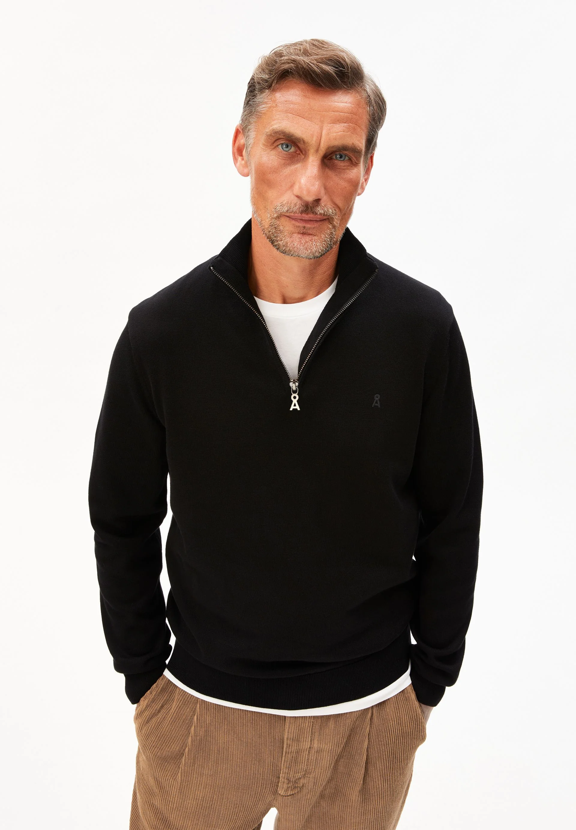 FAABES STRICKPULLOVER | black
