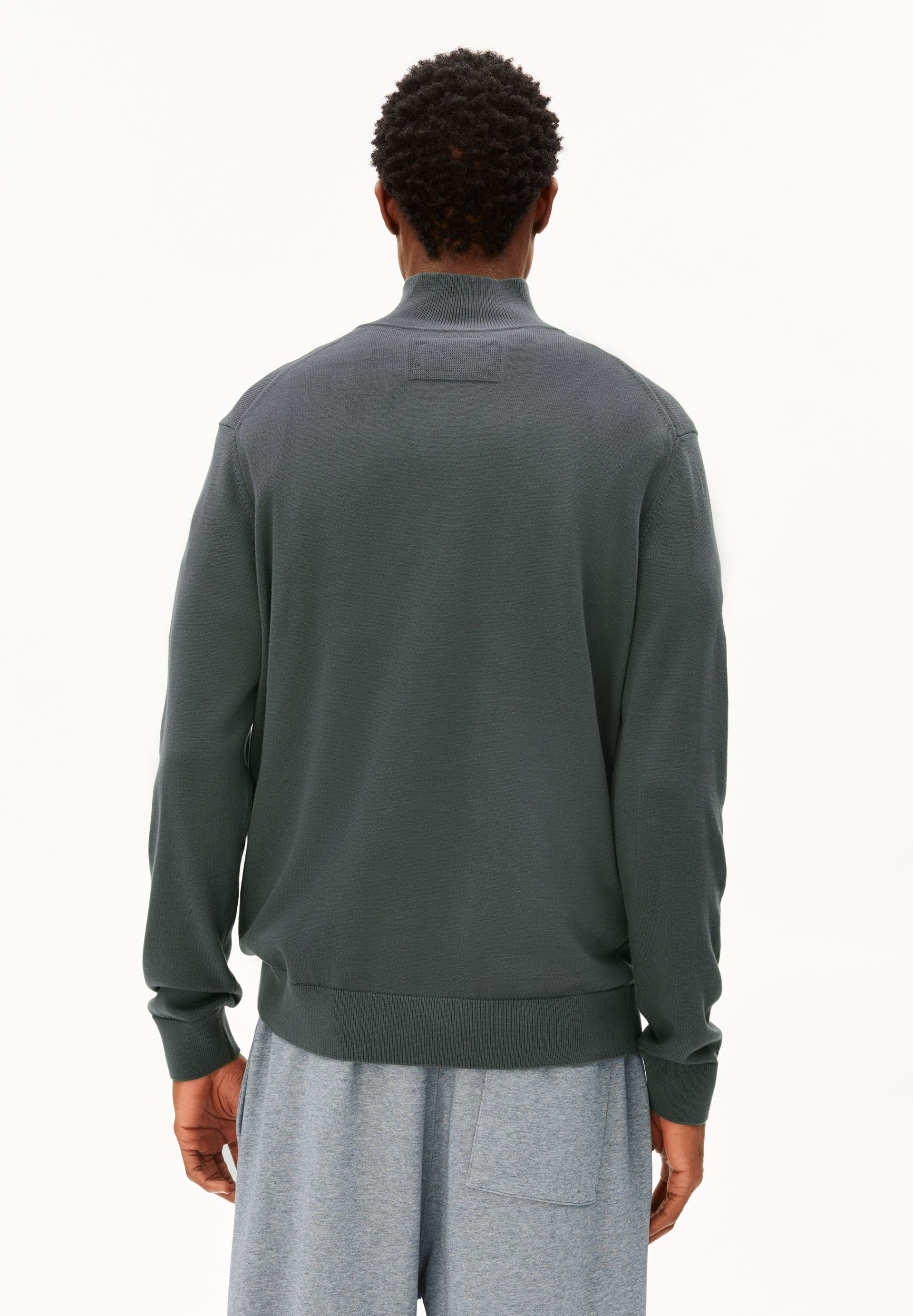 FAABES STRICKPULLOVER | space steel - Image 2