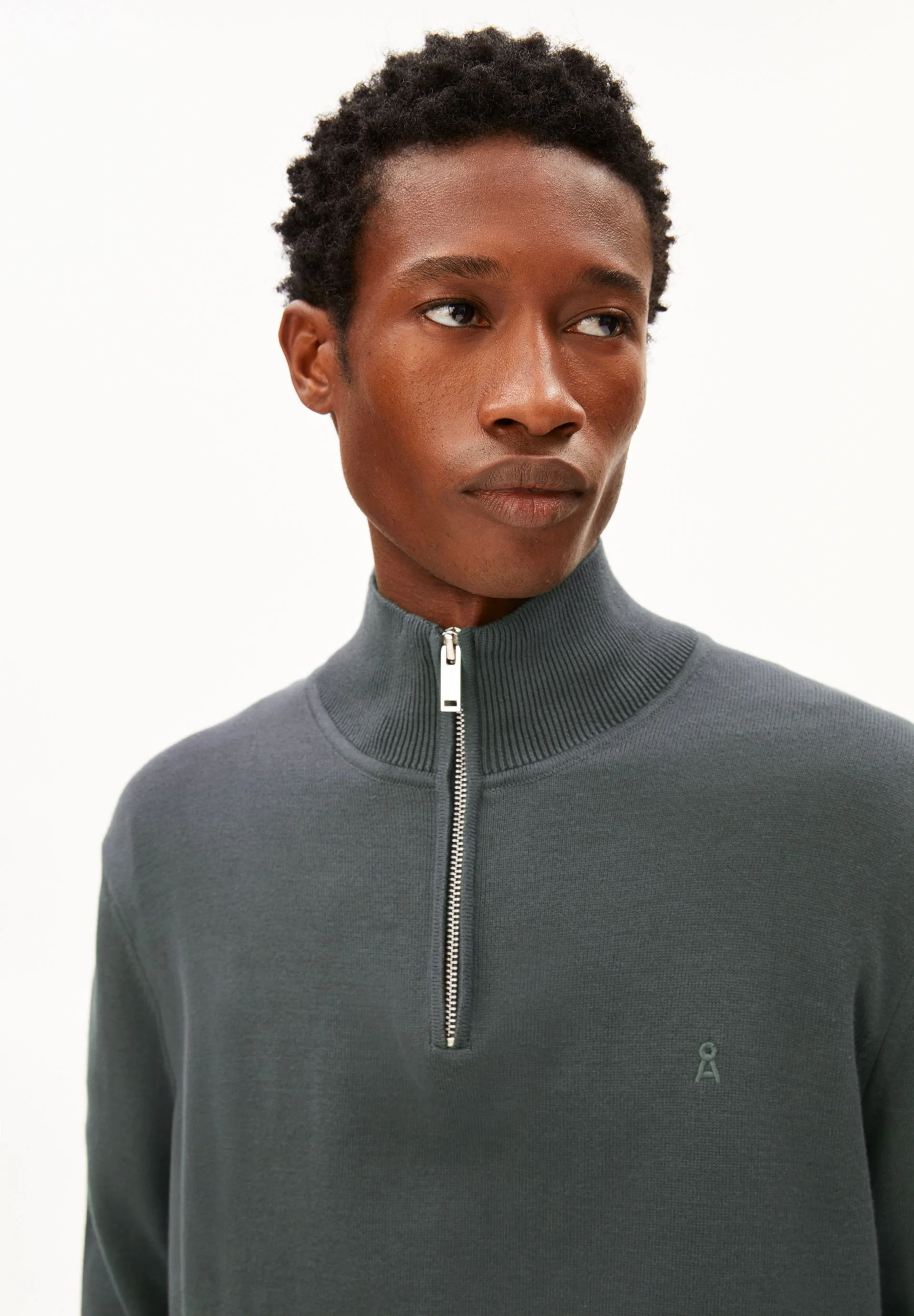 FAABES STRICKPULLOVER | space steel - Image 3