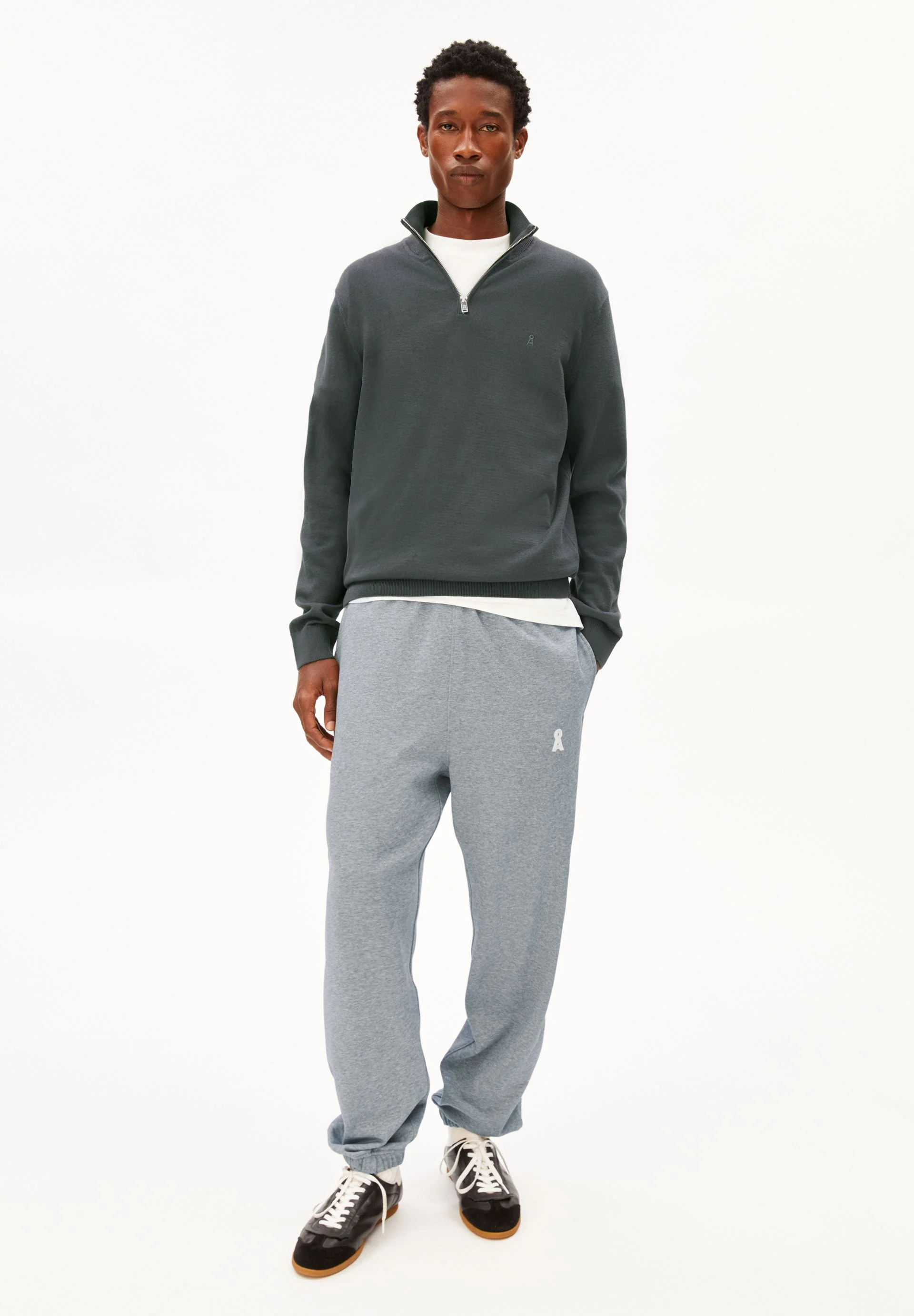 FAABES STRICKPULLOVER | space steel - Image 5