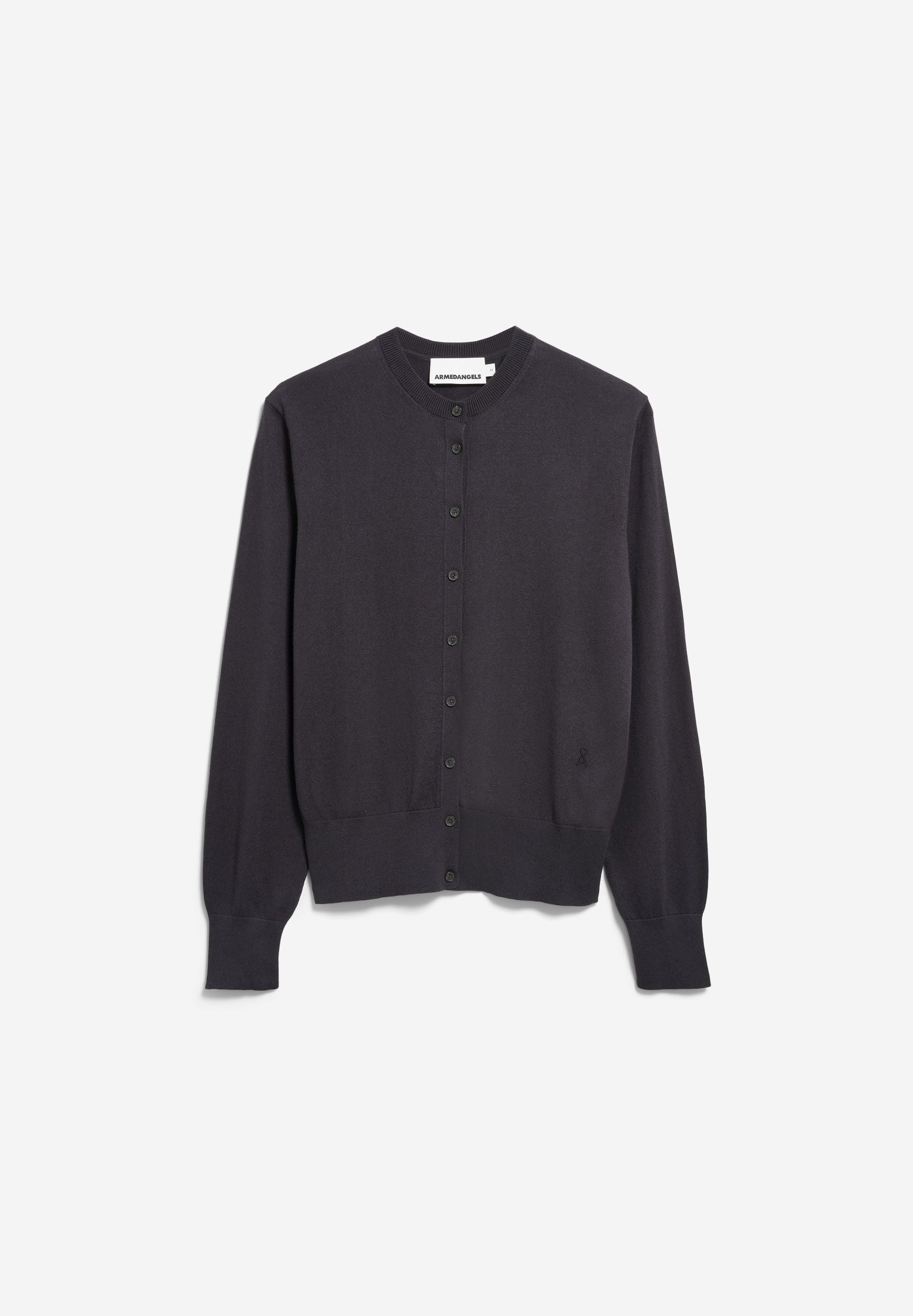 FEINSTRICKCARDIGAN | dark steel - Image 6