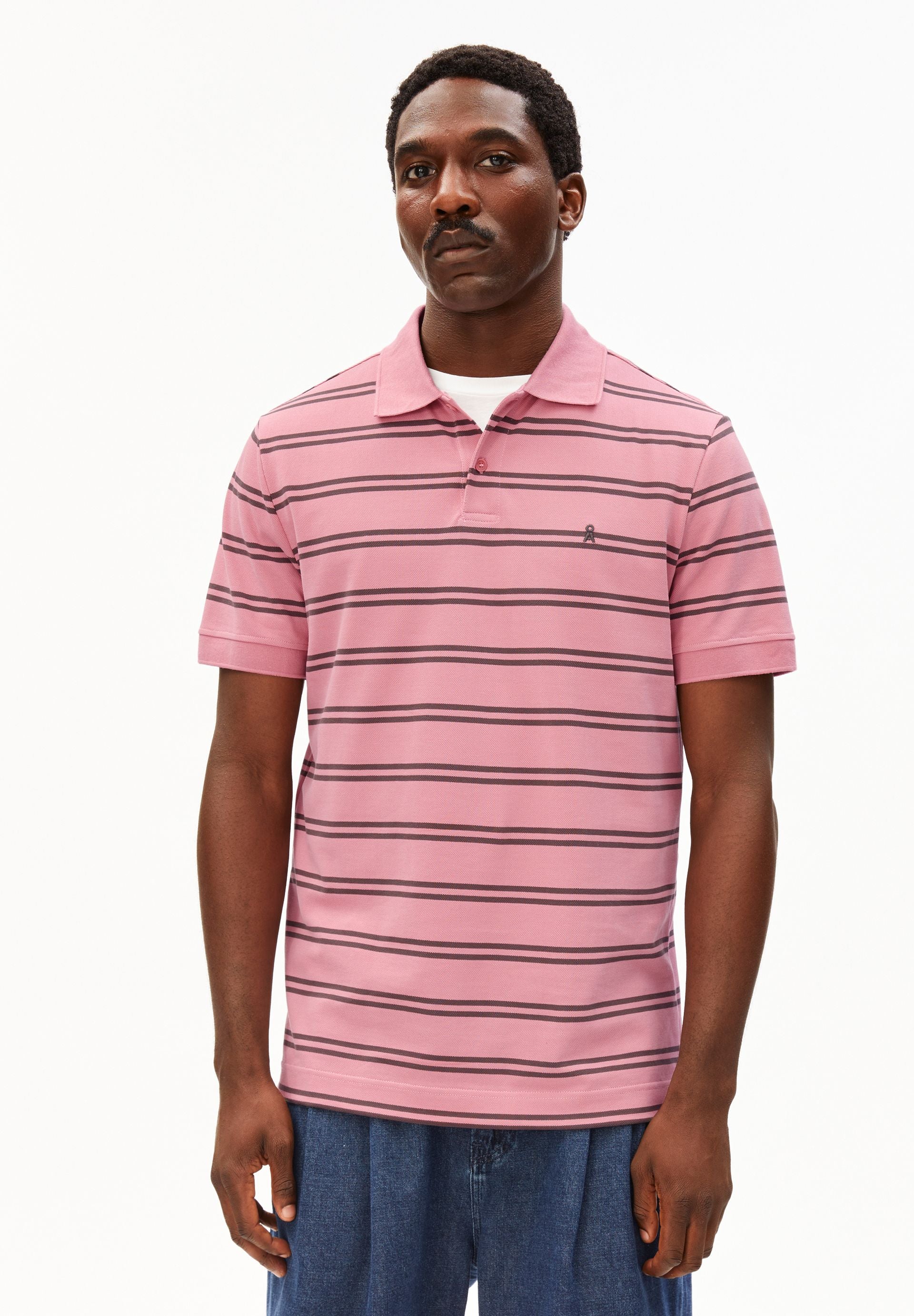 GESTREIFTES POLO T-SHIRT - Image 2
