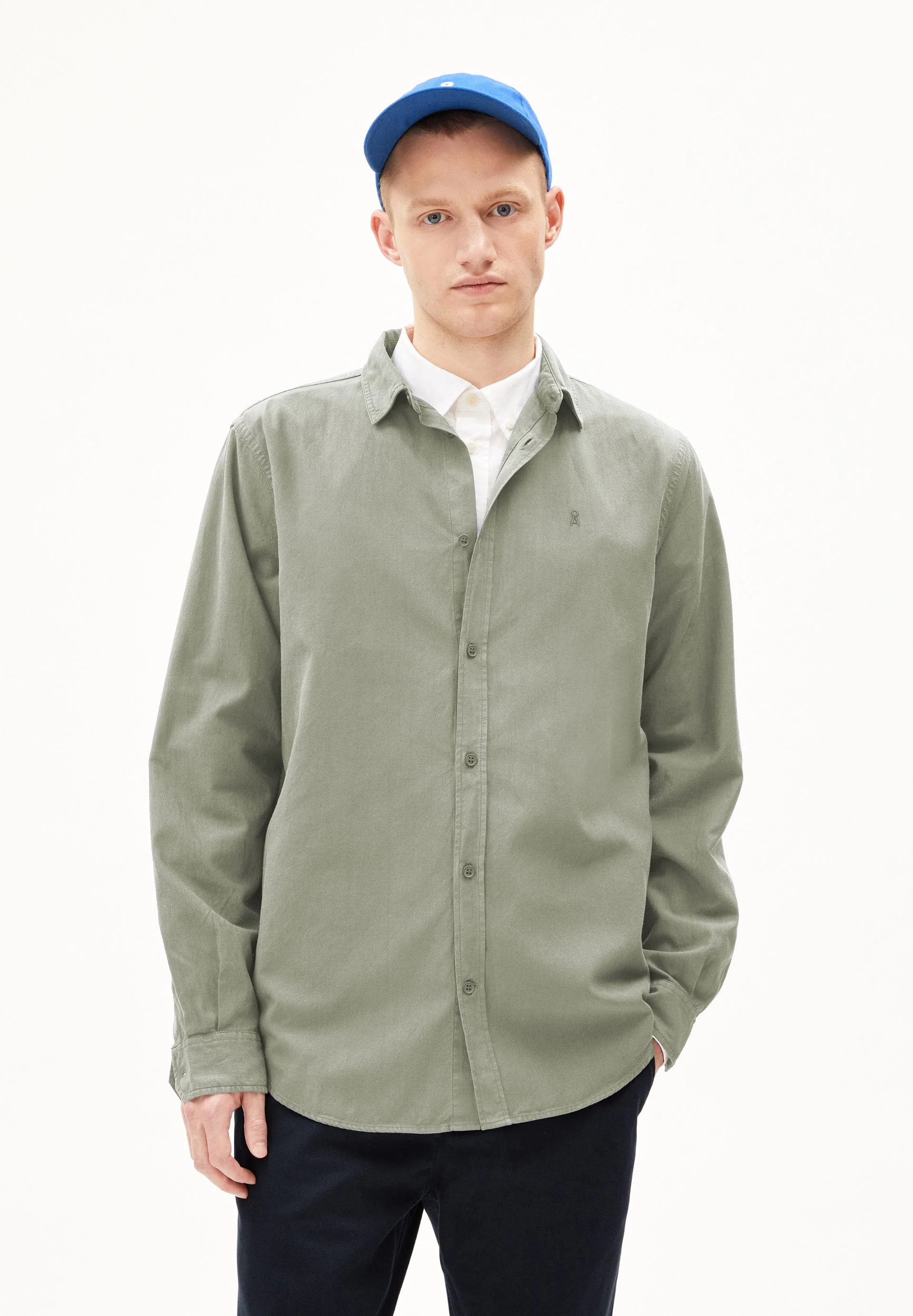 GIAALO OVERSHIRT | seagreen