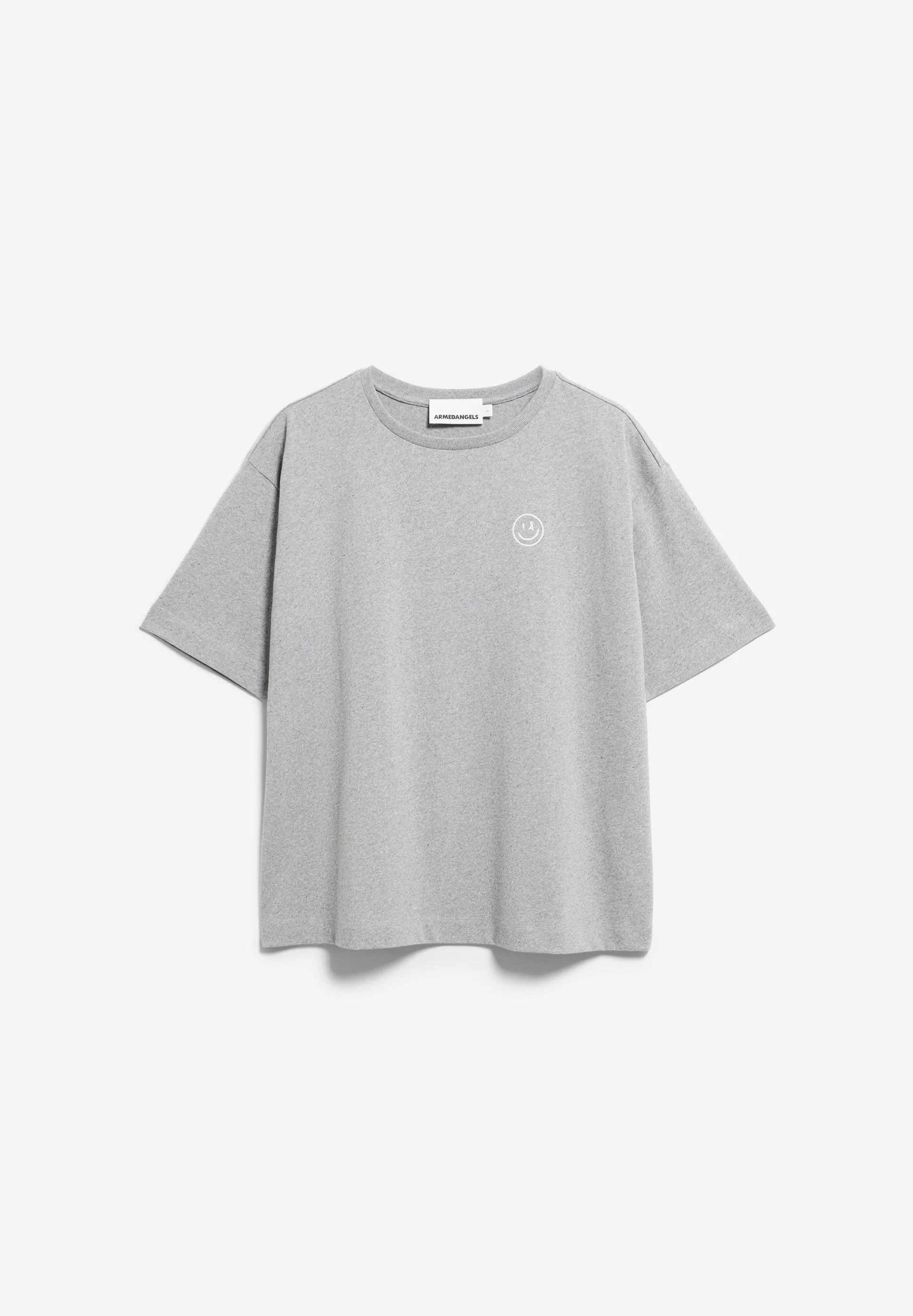 GIANNAA DIFFERENCE T-SHIRT | silver melange - Image 6