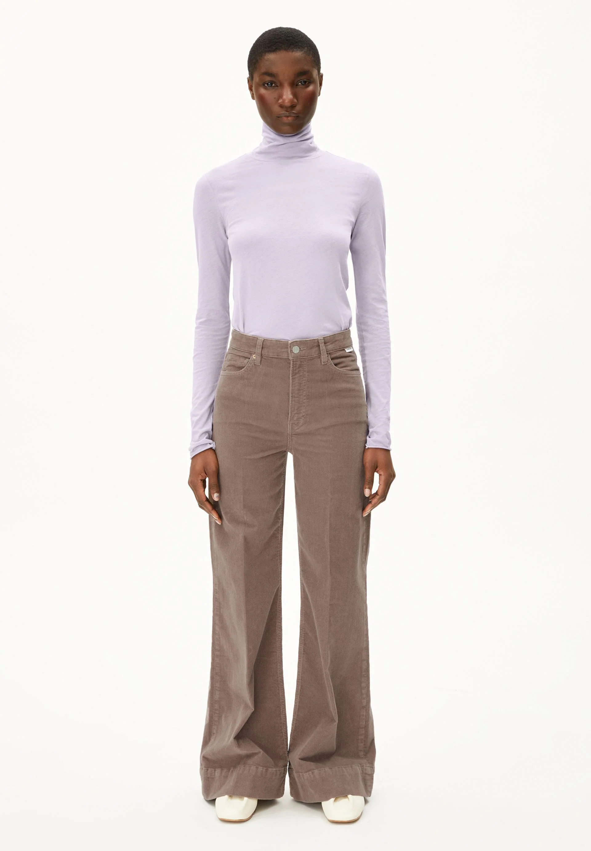 GRAZILIANAA SOFT LANGARMSHIRT | frozen lavender - Image 5