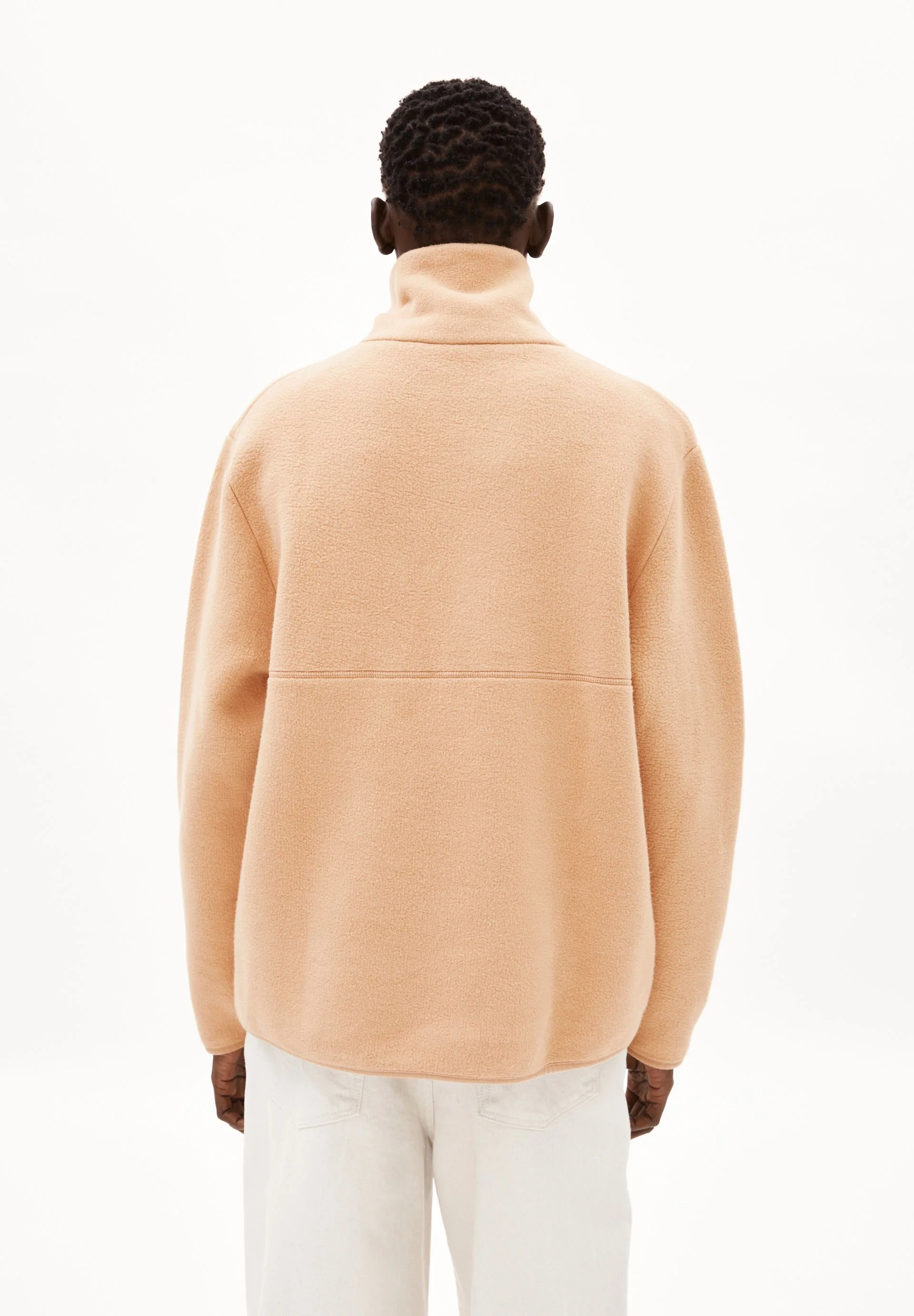 HAARLEENAA BAUMWOLL-FLEECE | beige blond - Image 2