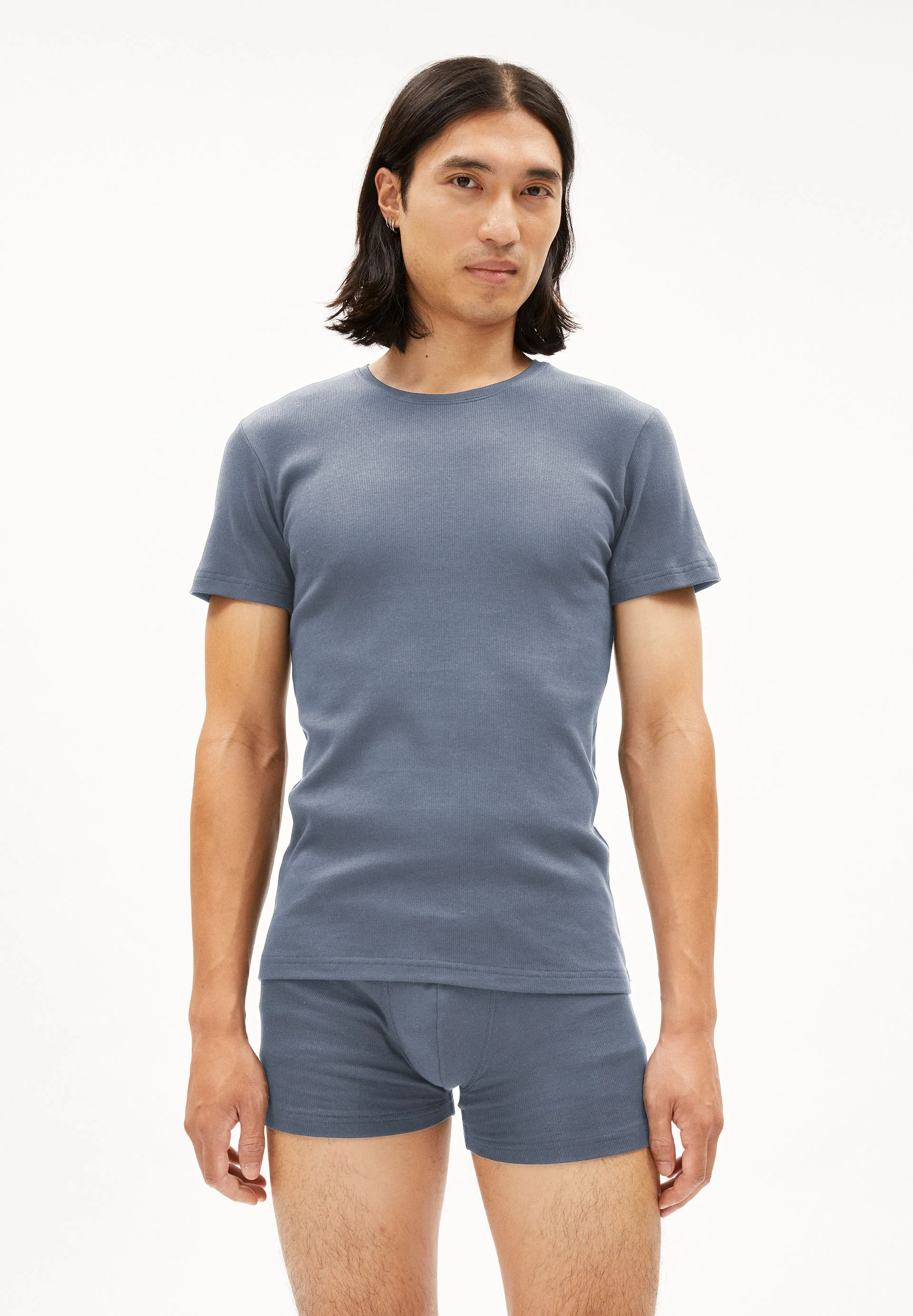 HELMAAR RIPP-T-SHIRT | blue stone