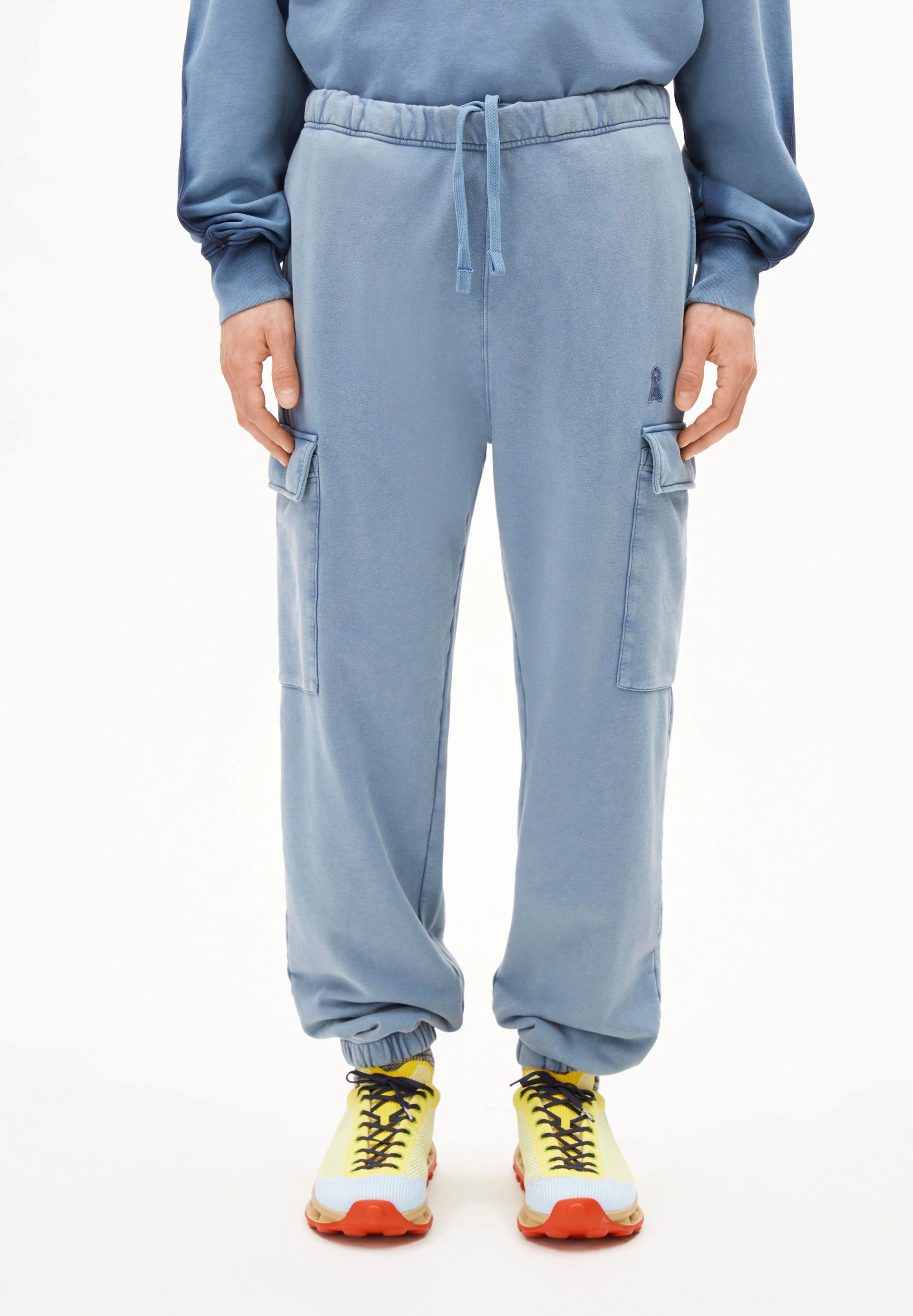 ICONIC Å BAASTI CARGO SWEATPANT | nightshadow washed