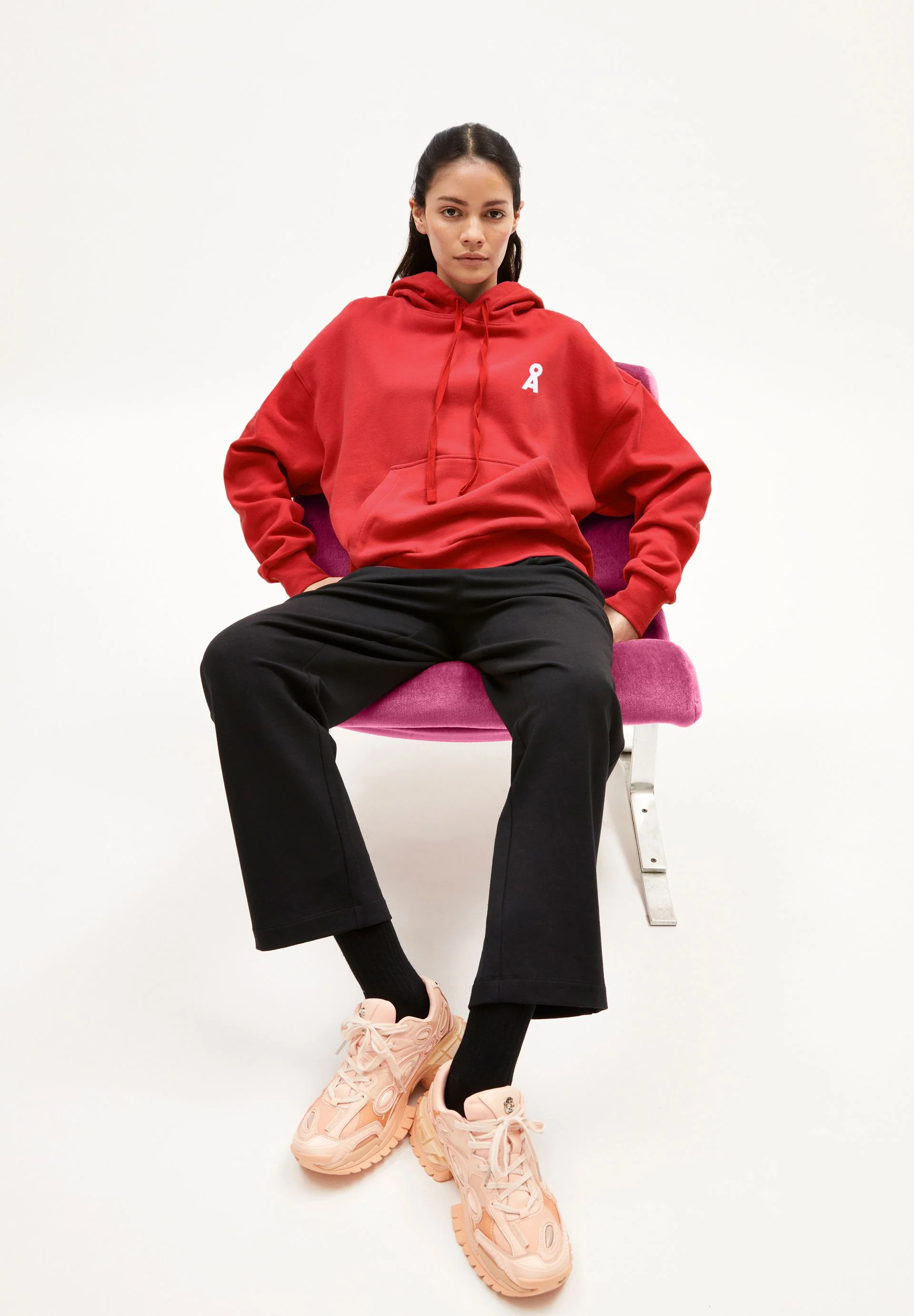 ICONIC Å FRANCISARAA HOODIE | coral blush - Image 4