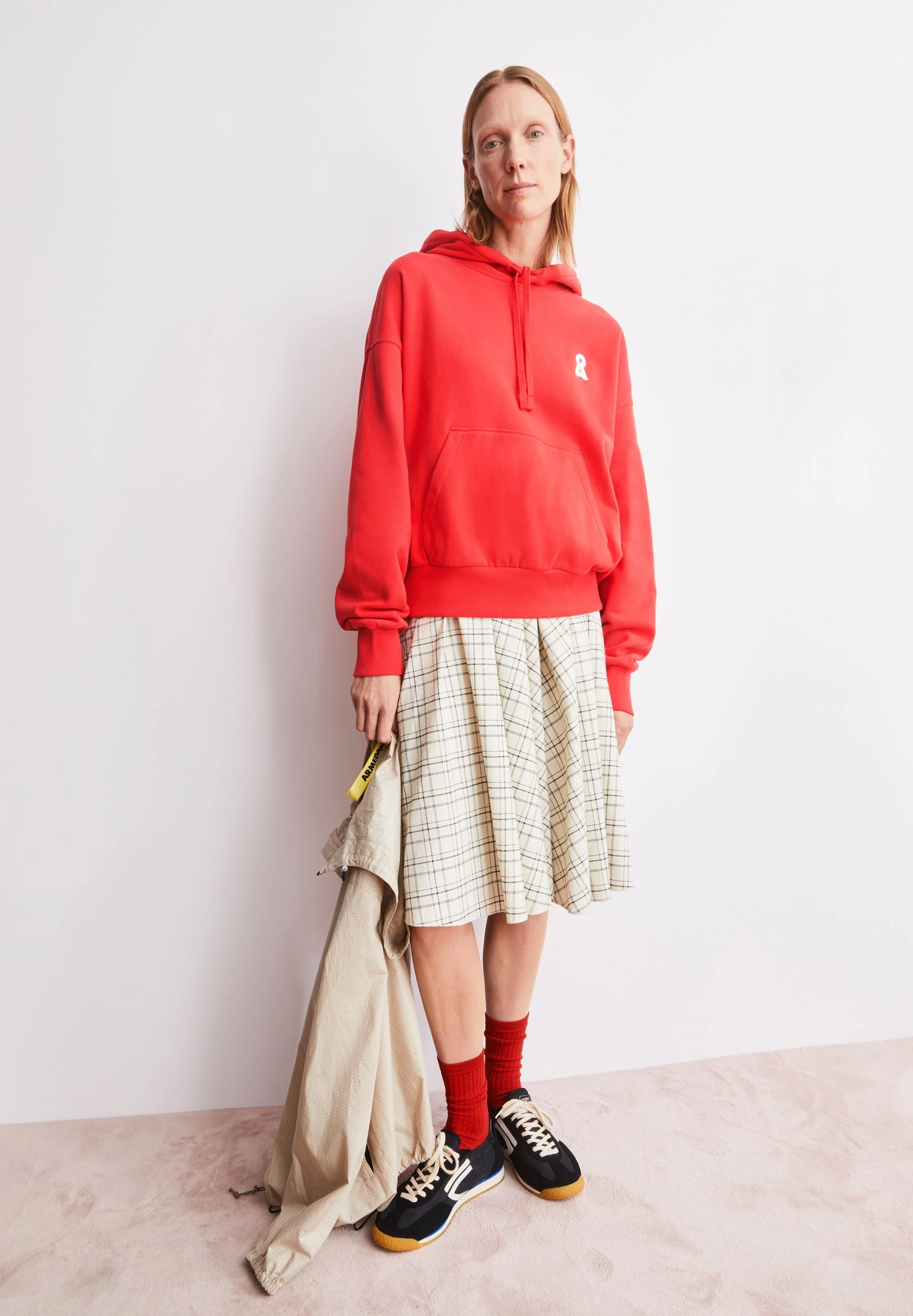 ICONIC Å FRANCISARAA HOODIE | mars red - Image 4