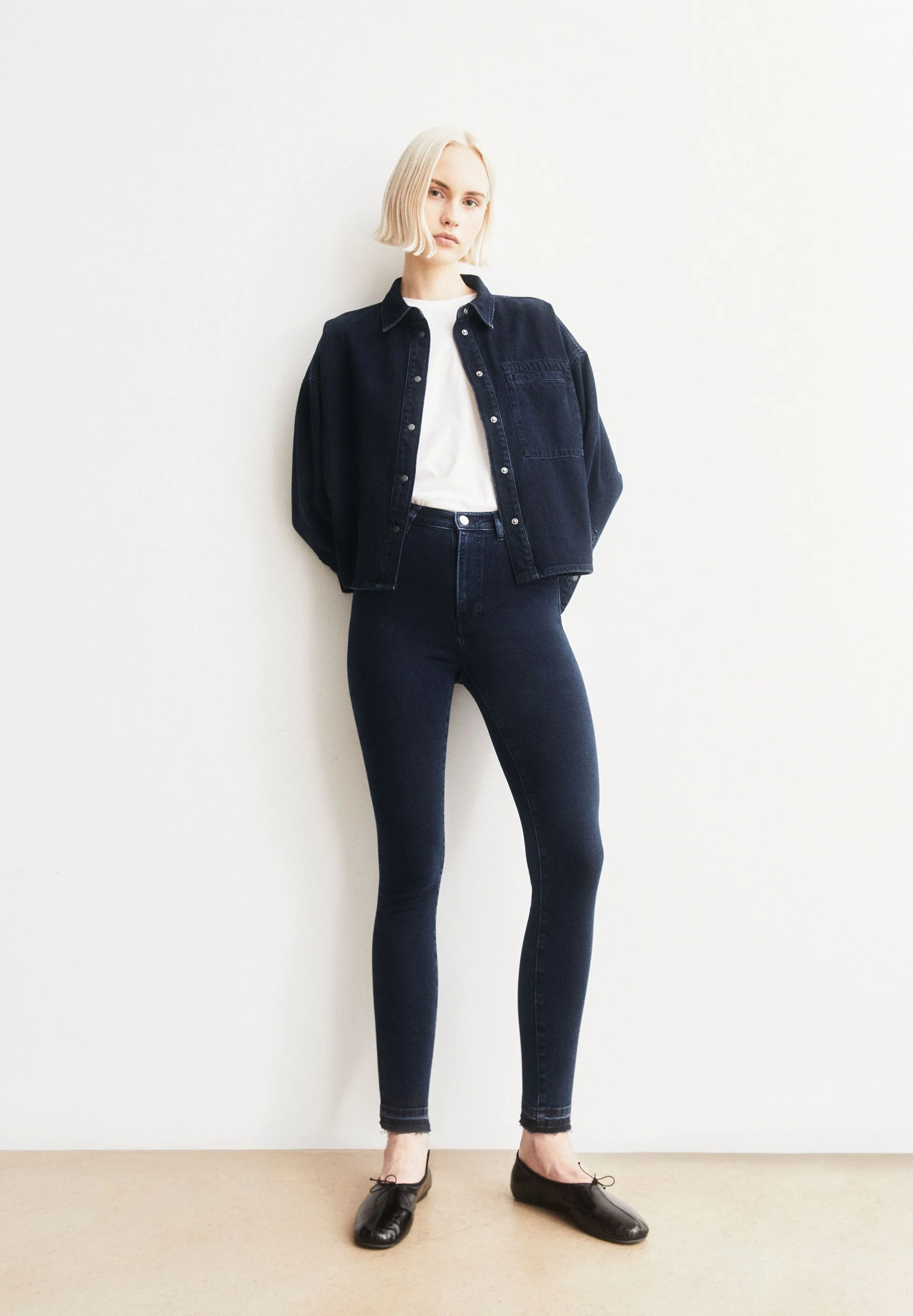 INGAA HIGH WAIST SKINNY JEANS | gloaming - Image 4