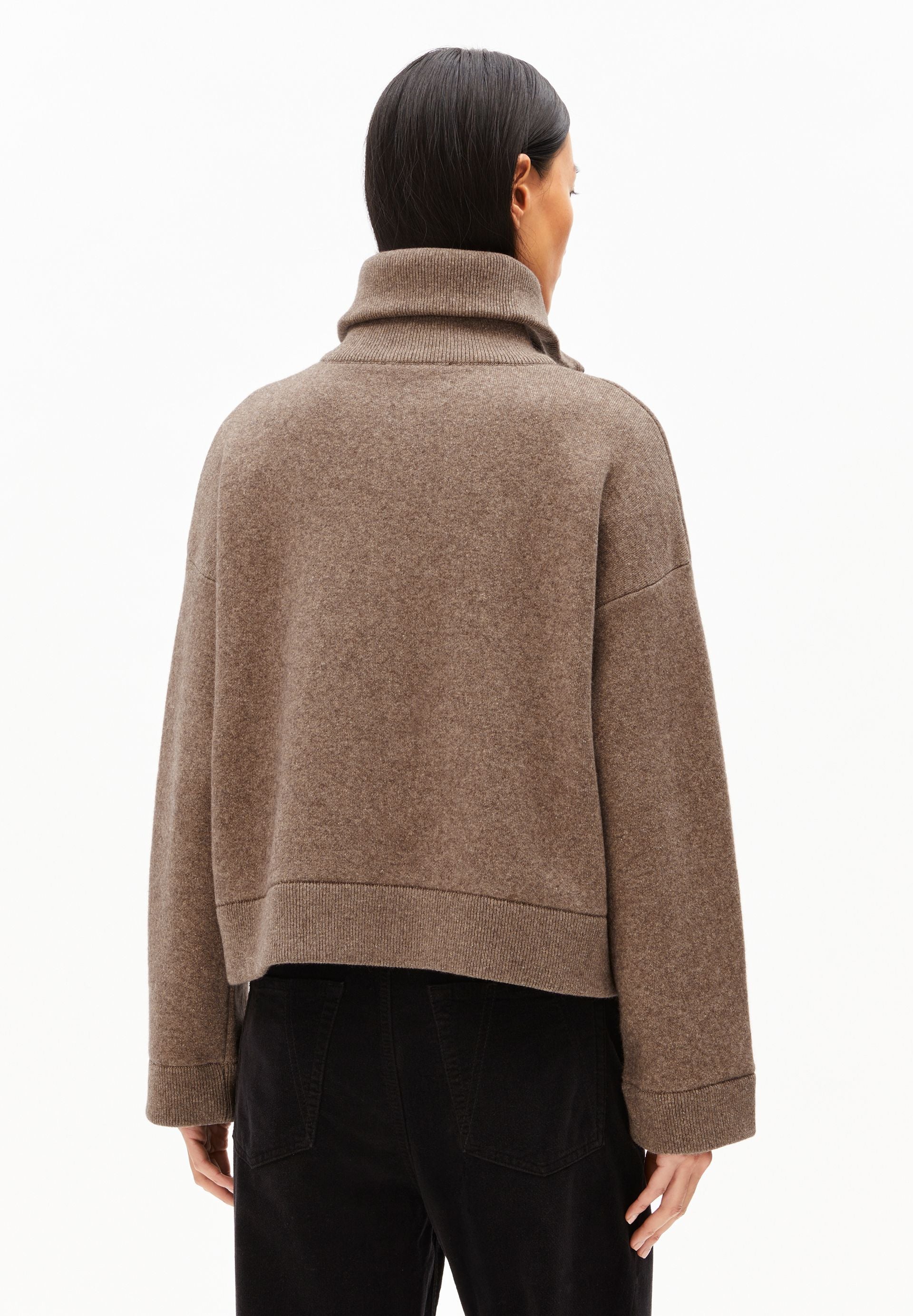 JOANIAAS STRICKJACKE | cinnamon dust melange - Image 2