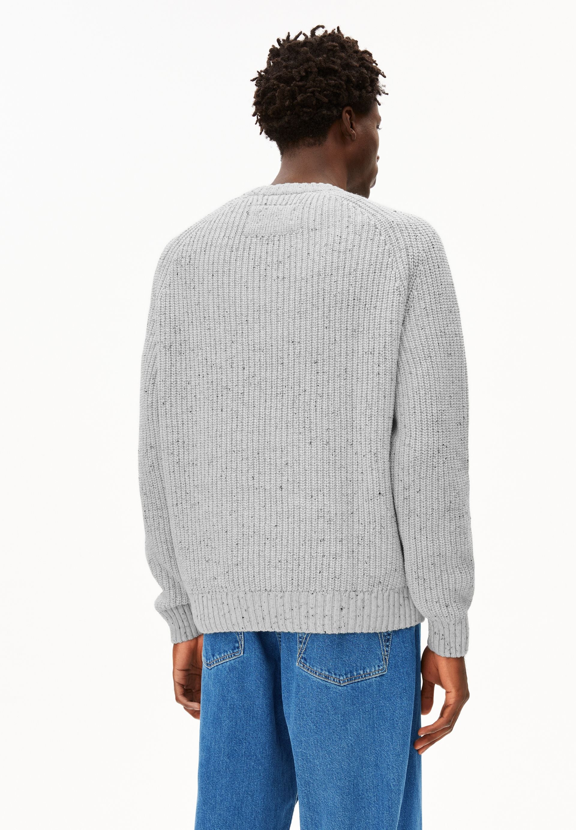 KIAANO TWEED-STRICKPULLOVER | oatmilk-black tweed - Image 2
