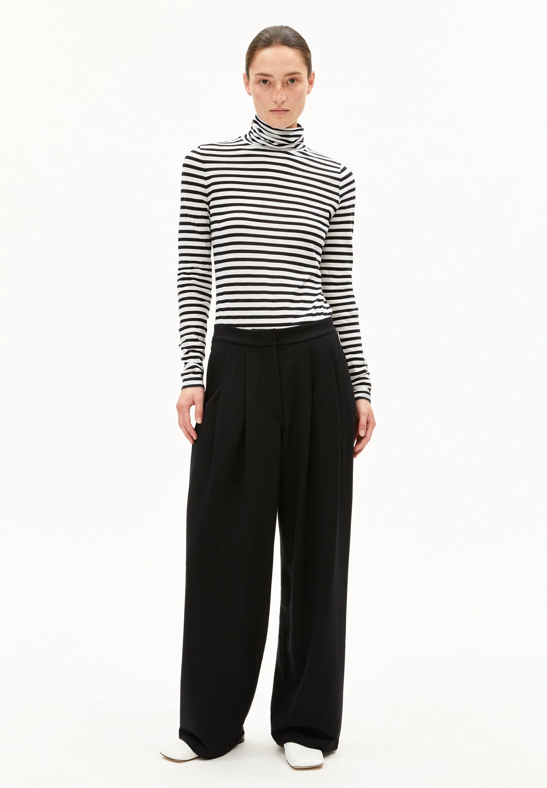 LIRAA LOU WIDELEG PANT | black - Image 5
