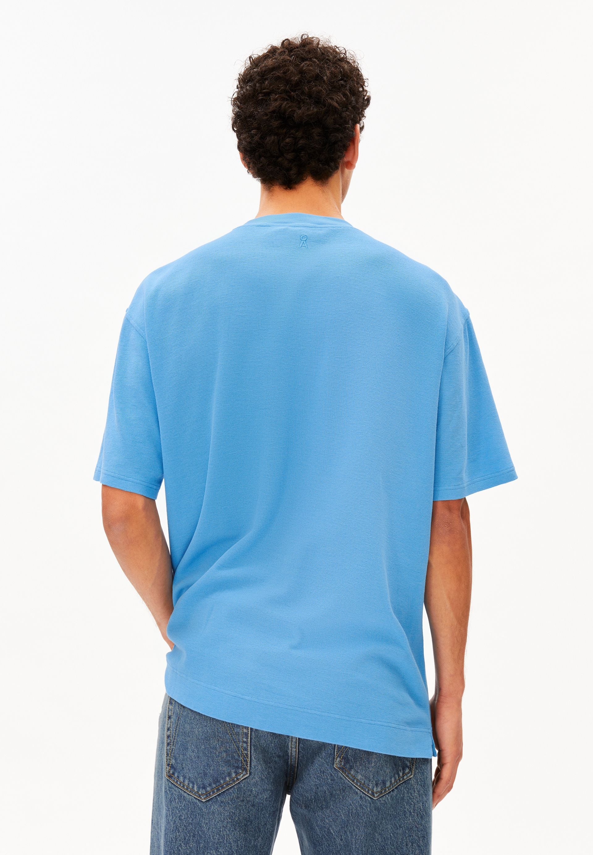 MAARKOS WAFFLE T-SHIRT | skylight - Image 2