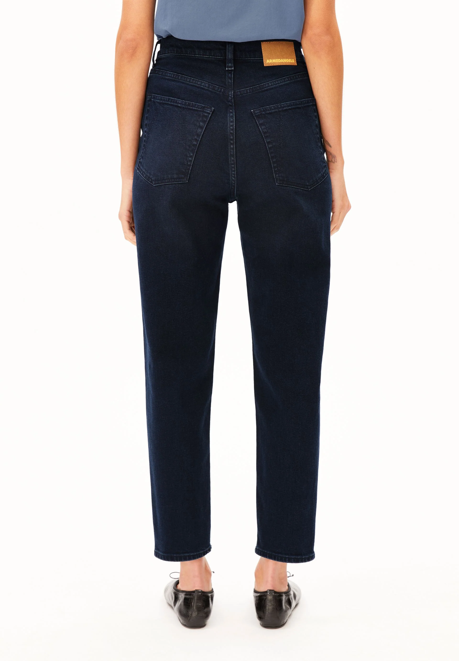 MAIRAA HIGH WAIST MOM JEANS | deepwater - Image 2