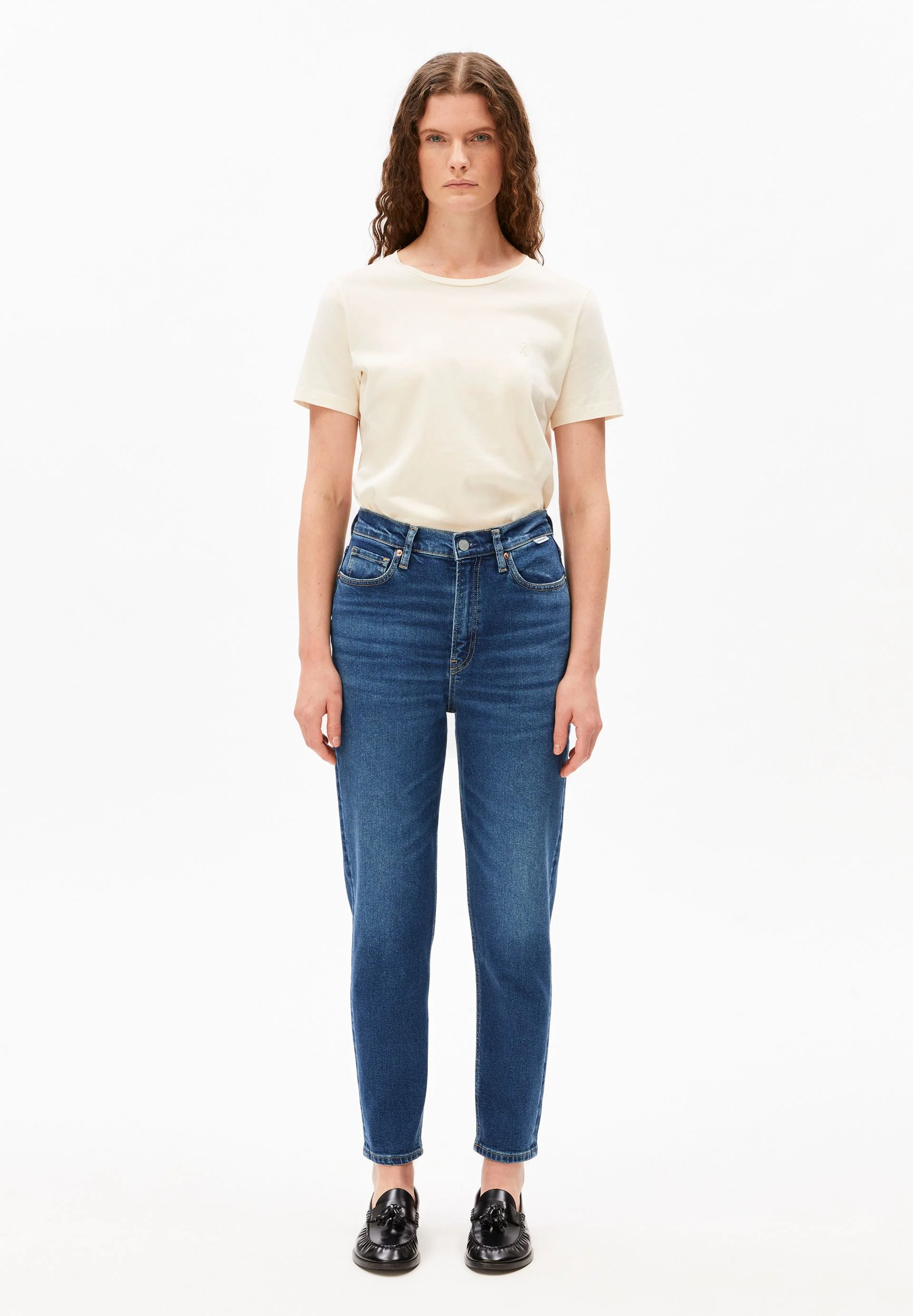 MAIRAA HIGH WAIST MOM JEANS | carme - Image 5