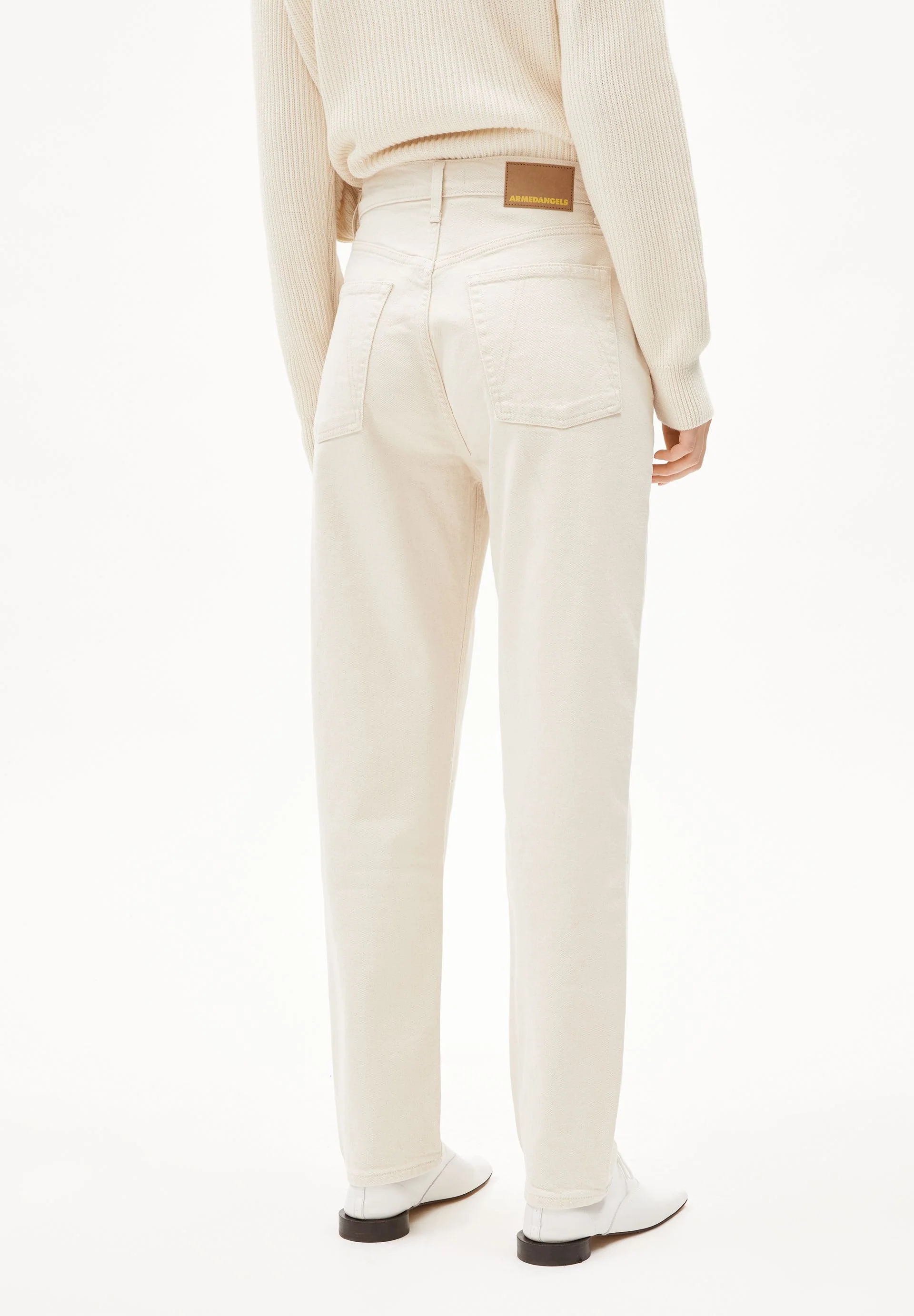 MAIRAA HIGH WAIST MOM JEANS | undyed - Image 2