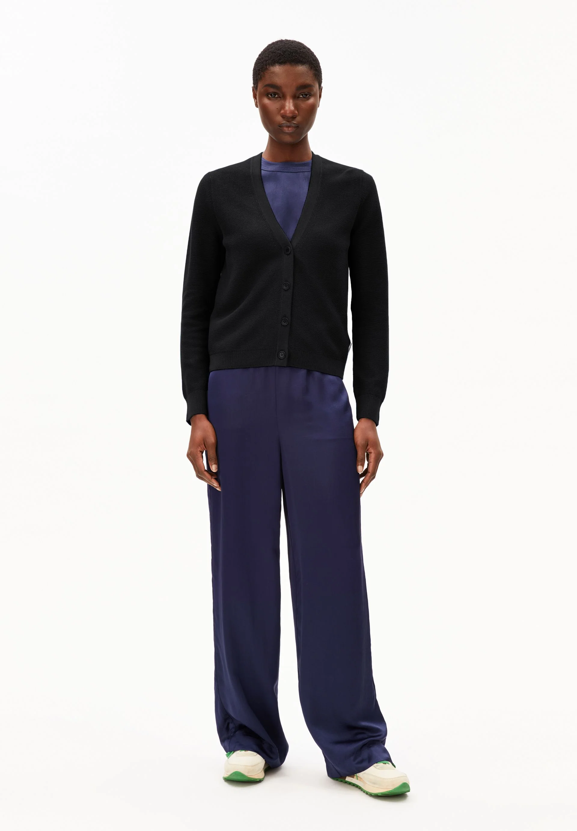MENAAL LINKS LINKS CARDIGAN | black - Image 5