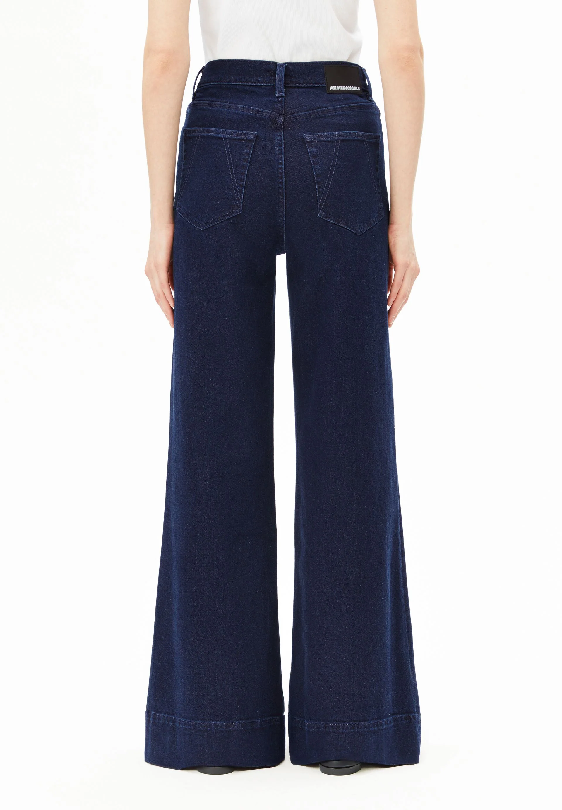 MURLIAA HIGH WAIST WIDE JEANS | polar - Image 2
