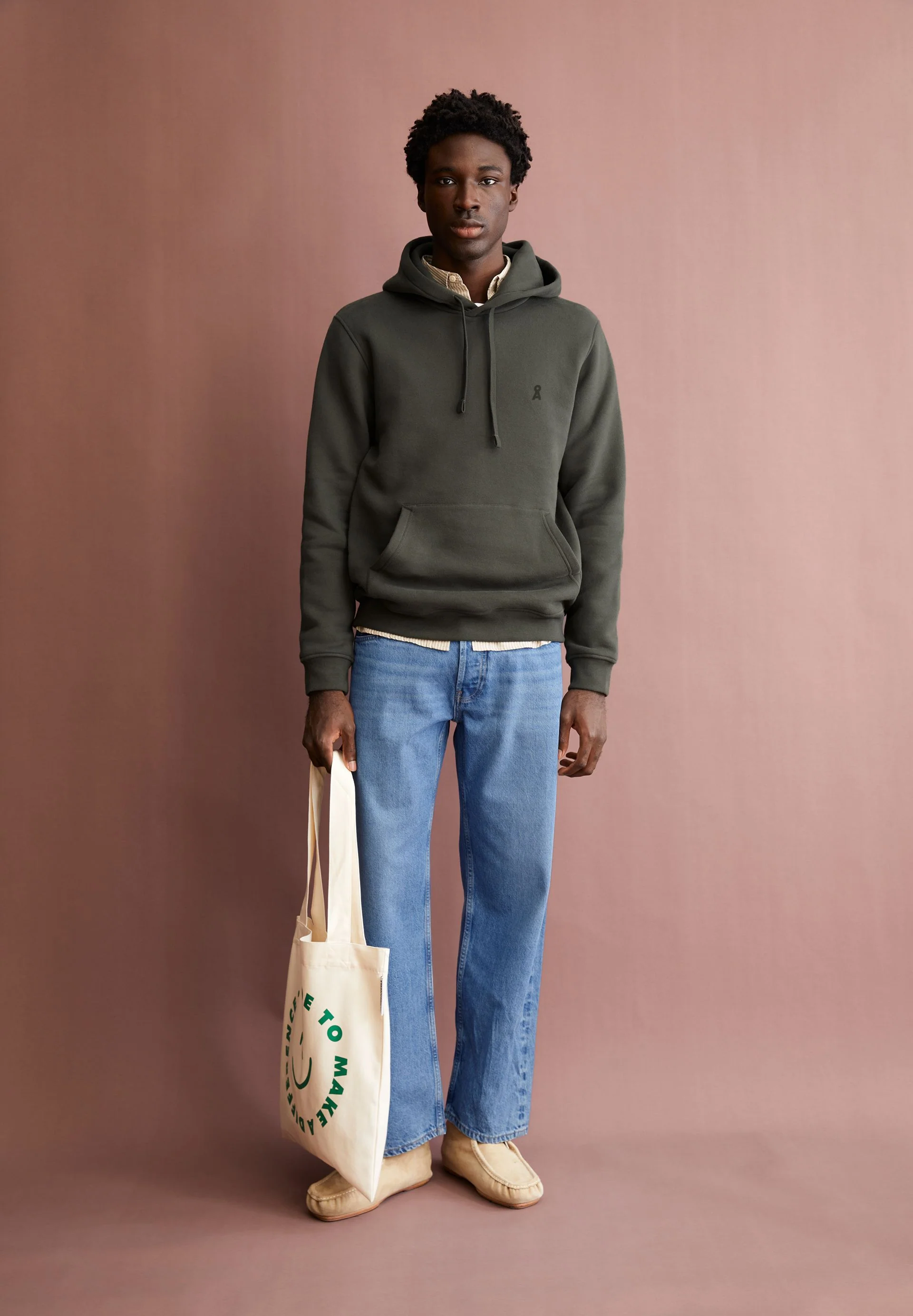 PAARLO FLEECE HOODIE | forest pine - Image 4