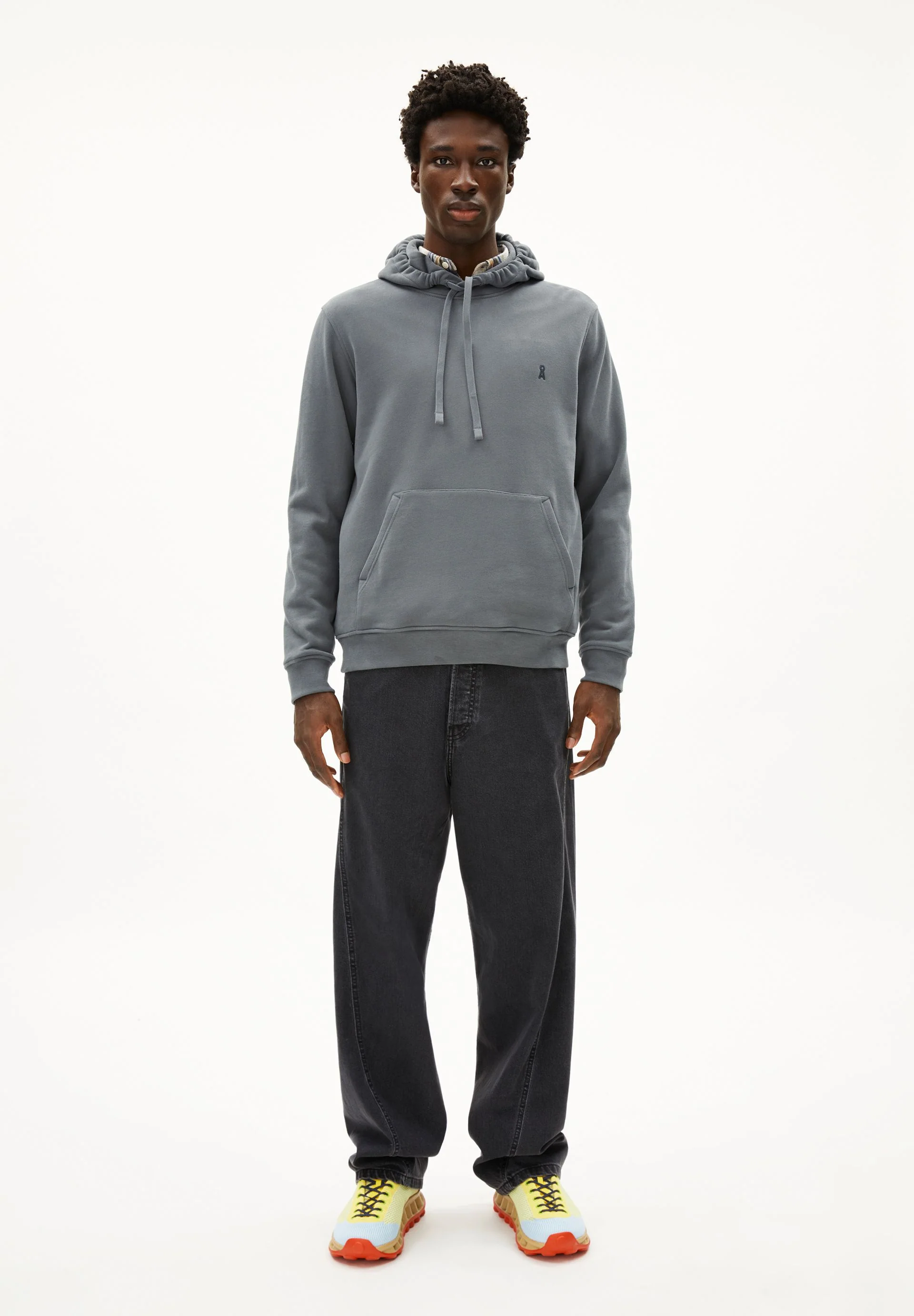 PAARLO LOOP HOODIE | space steel - Image 5