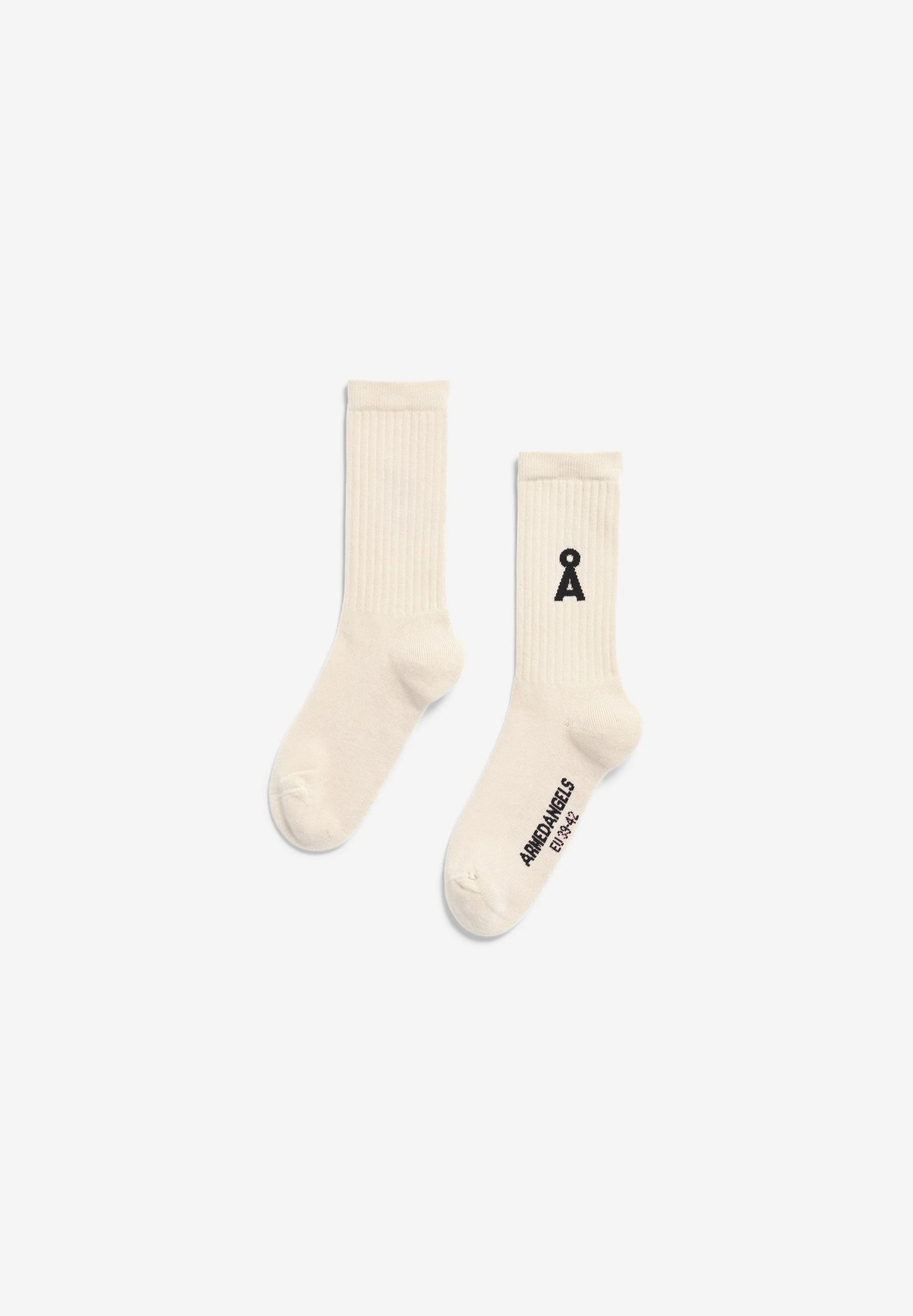 SAAMUS BOLD SOCKEN | oatmilk-black - Image 3