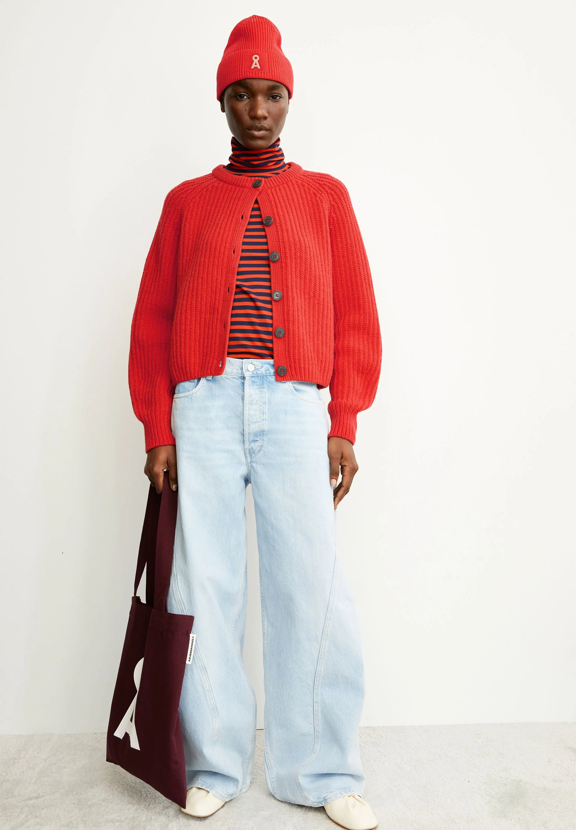 RIPPSTRICK-CARDIGAN | candy apple - Image 4