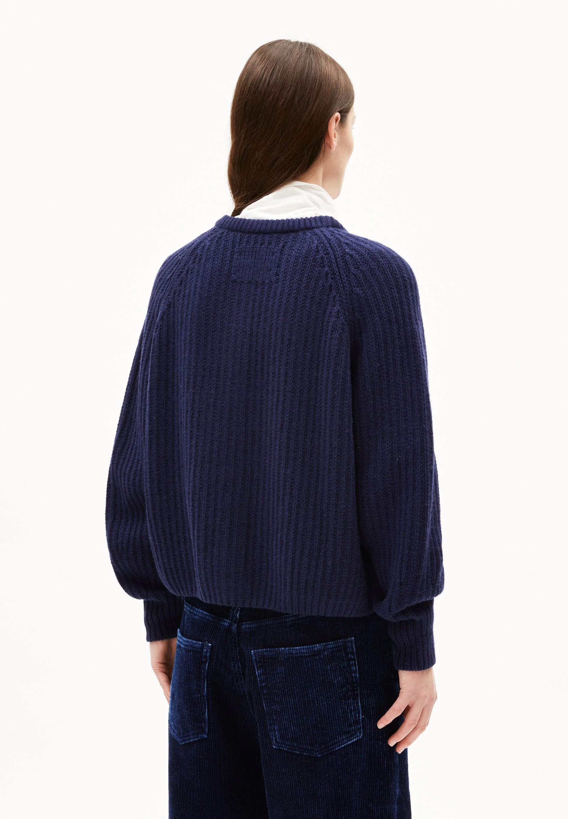 RIPPSTRICK-CARDIGAN | tinted navy - Image 2