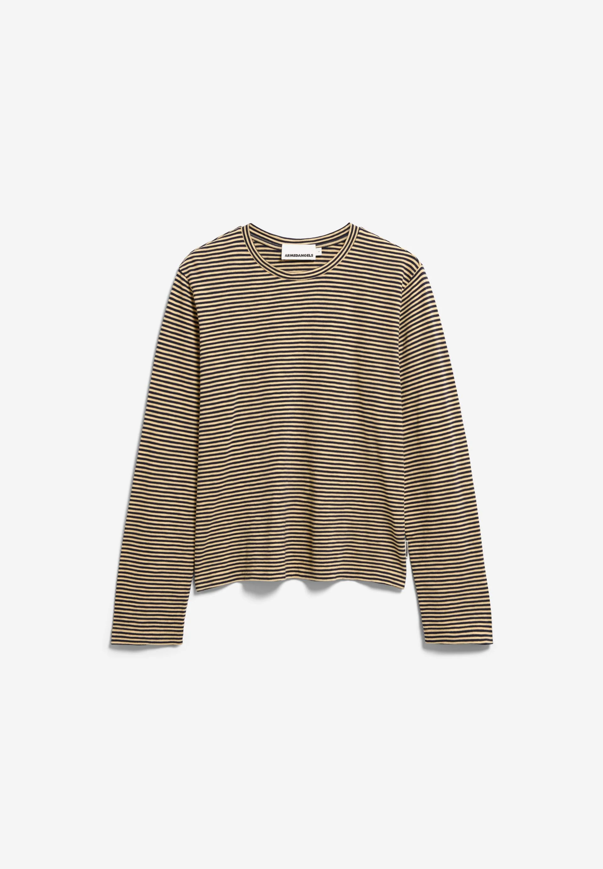 SLUB JERSEY GESTREIFTES LANGARMSHIRT - Image 2