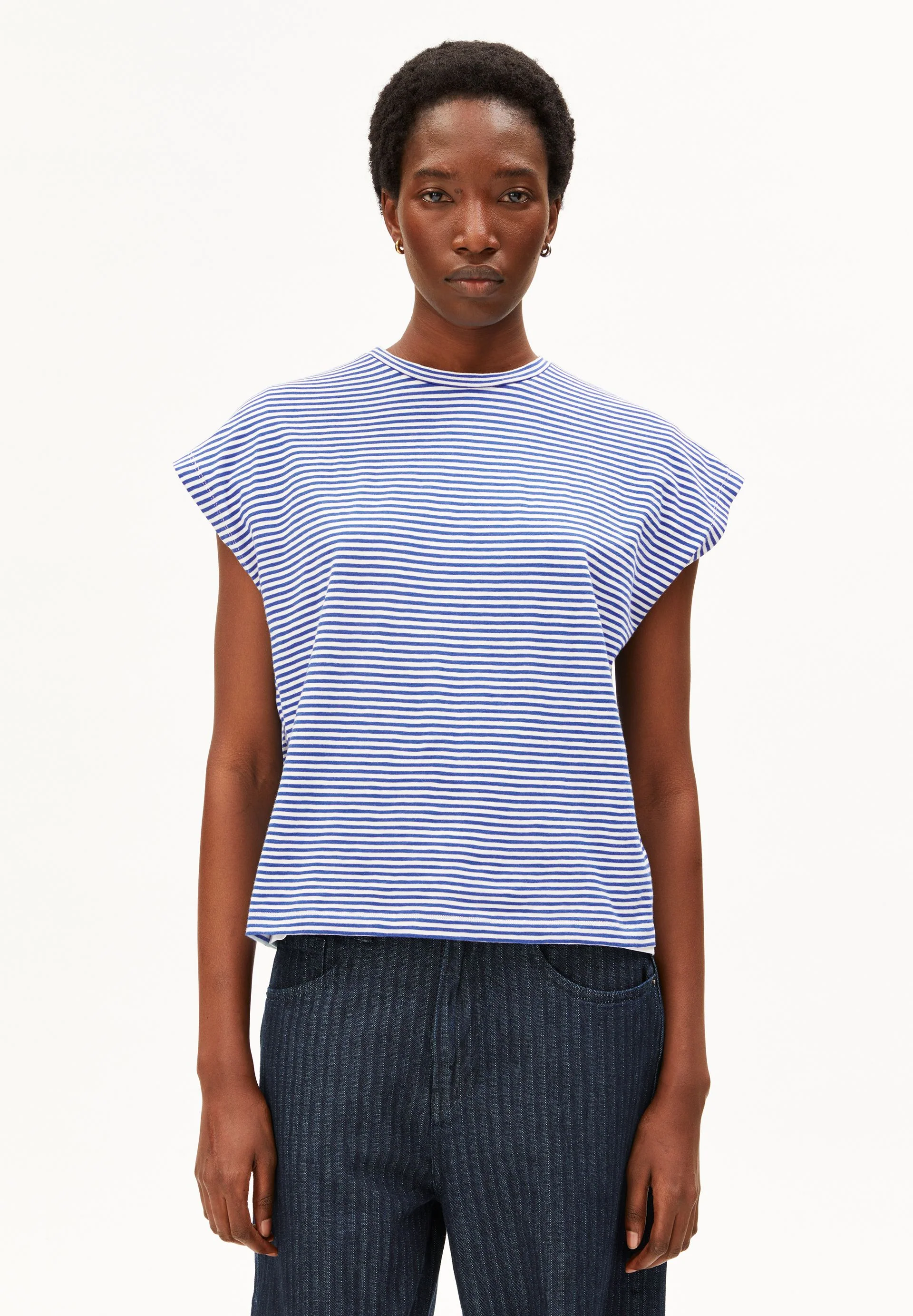 SLUB JERSEY STRIPE T-SHIRT - Image 3