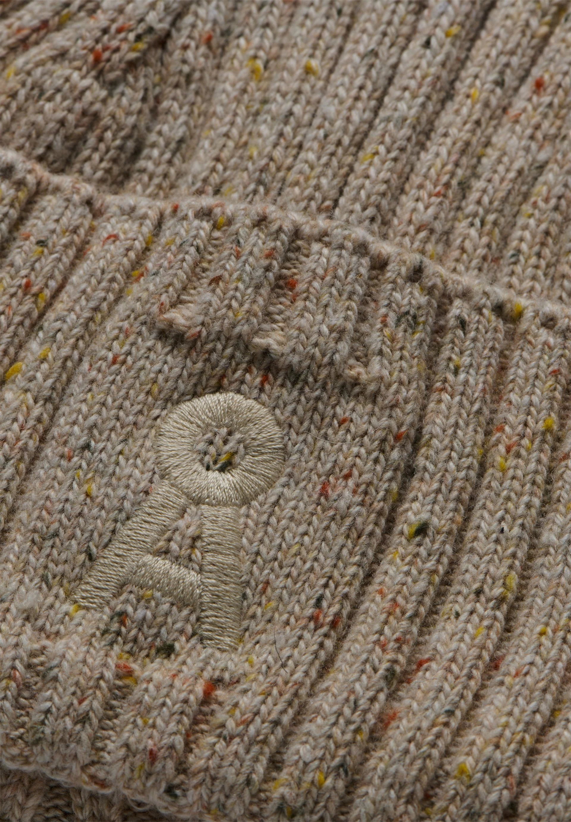 TWEED-STRICKMÜTZE