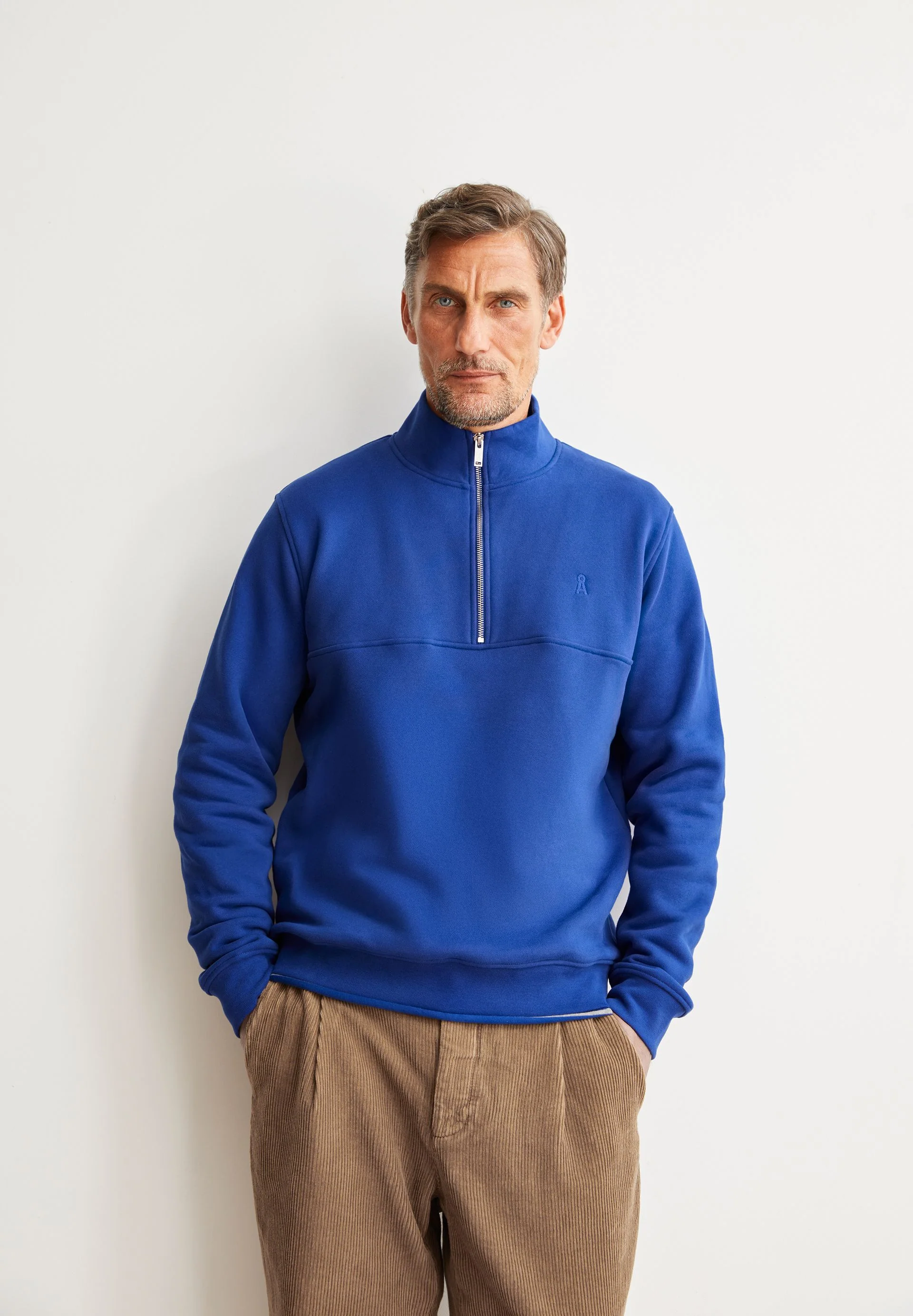 WAARLO FLEECE TROYER | dark wave - Image 4