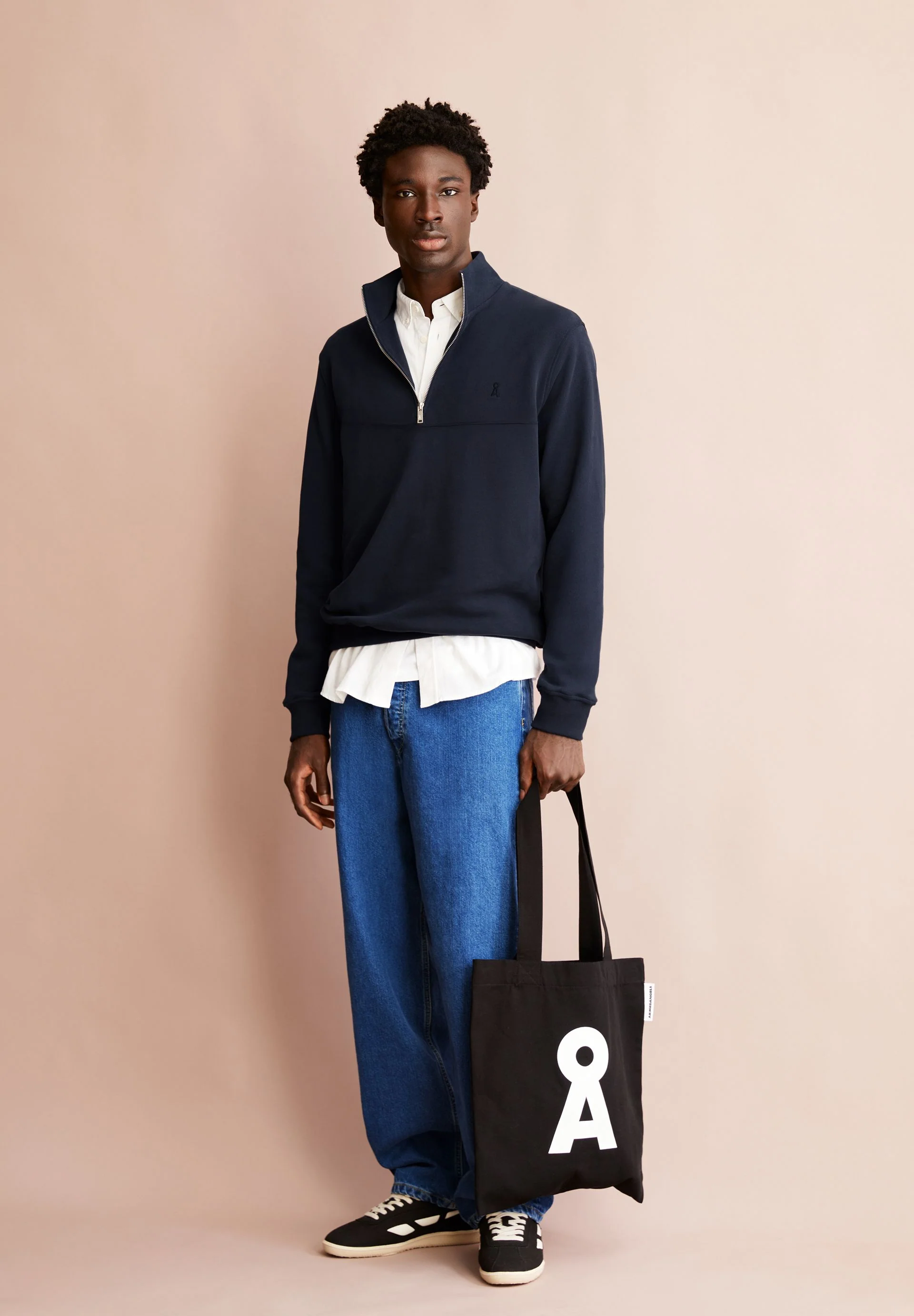 WAARLO FLEECE TROYER | night sky - Image 4