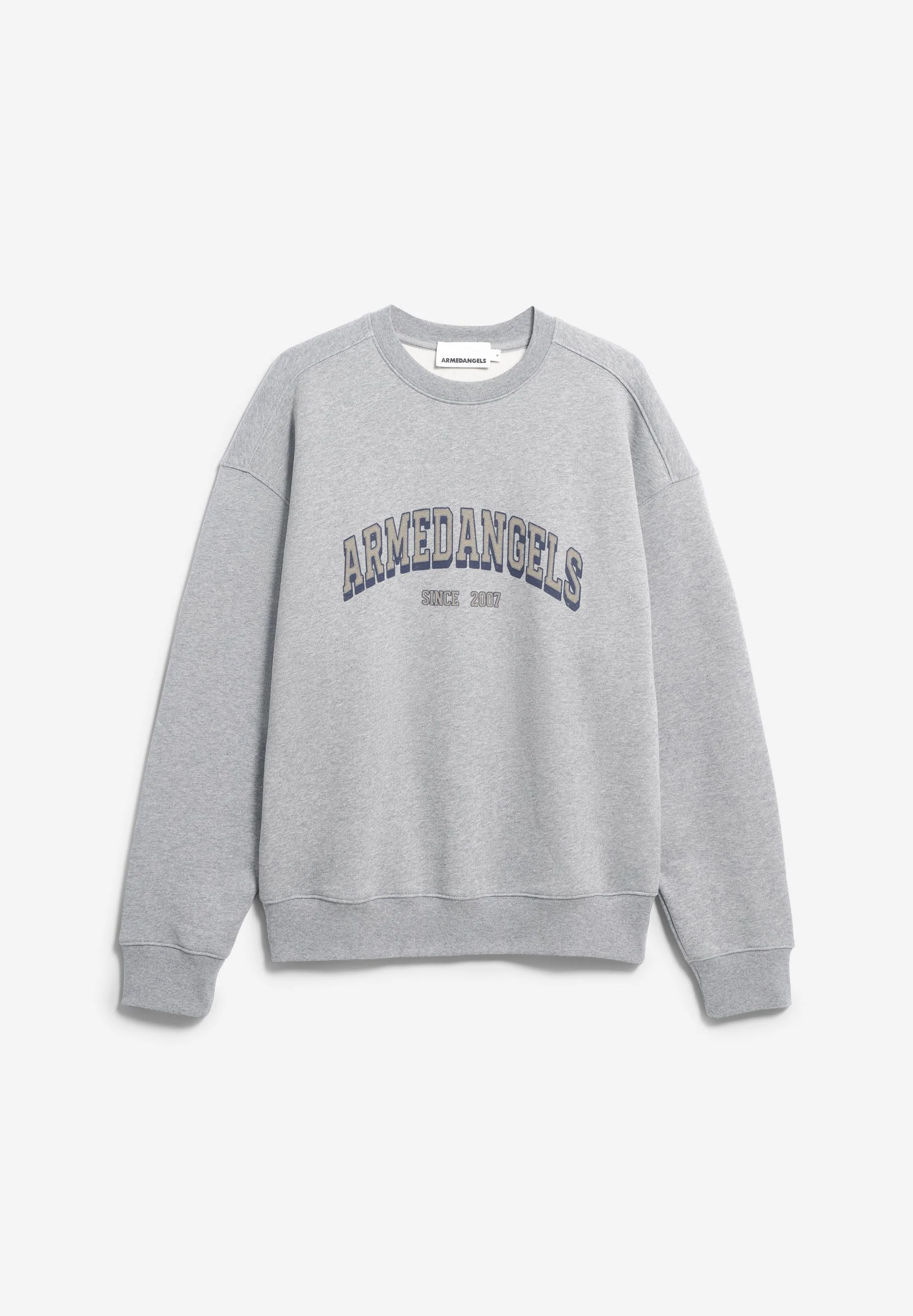WORDMARK RELAXED SWEATSHIRT | silver melange - Image 6
